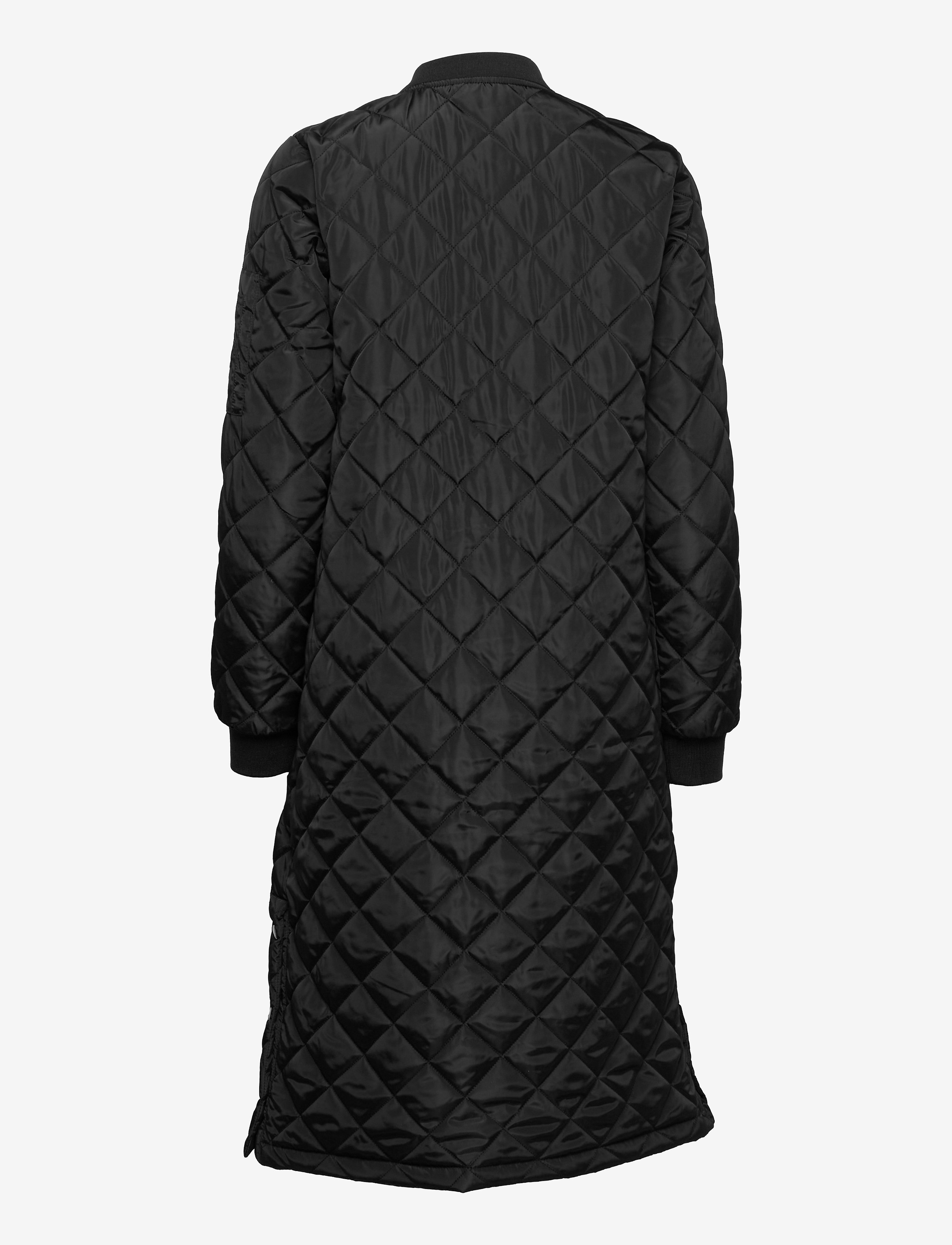 ONLY - ONLJESSICA X-LONG QUILTED COAT OTW - overtøj - black - 2