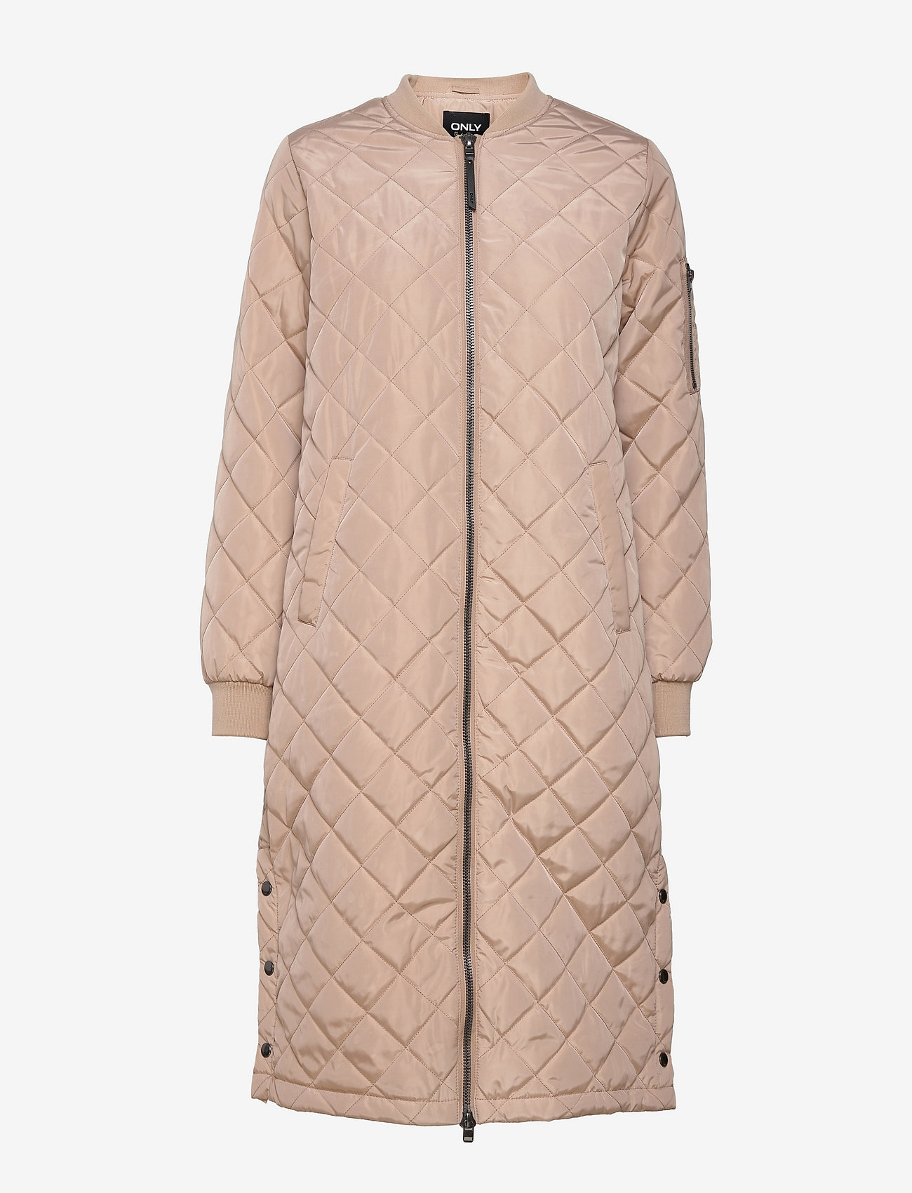 ONLY - ONLJESSICA X-LONG QUILTED COAT OTW - spring jackets - cuban sand - 0