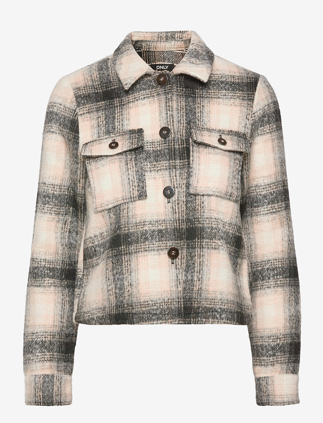 ONLY Onllou Short Check Jacket Otw 20.00 . Buy Wool Jackets from ONLY online at Boozt . Fast delivery and easy returns