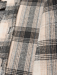 ONLY - ONLLOU SHORT CHECK JACKET OTW - winter jackets - pumice stone - 3