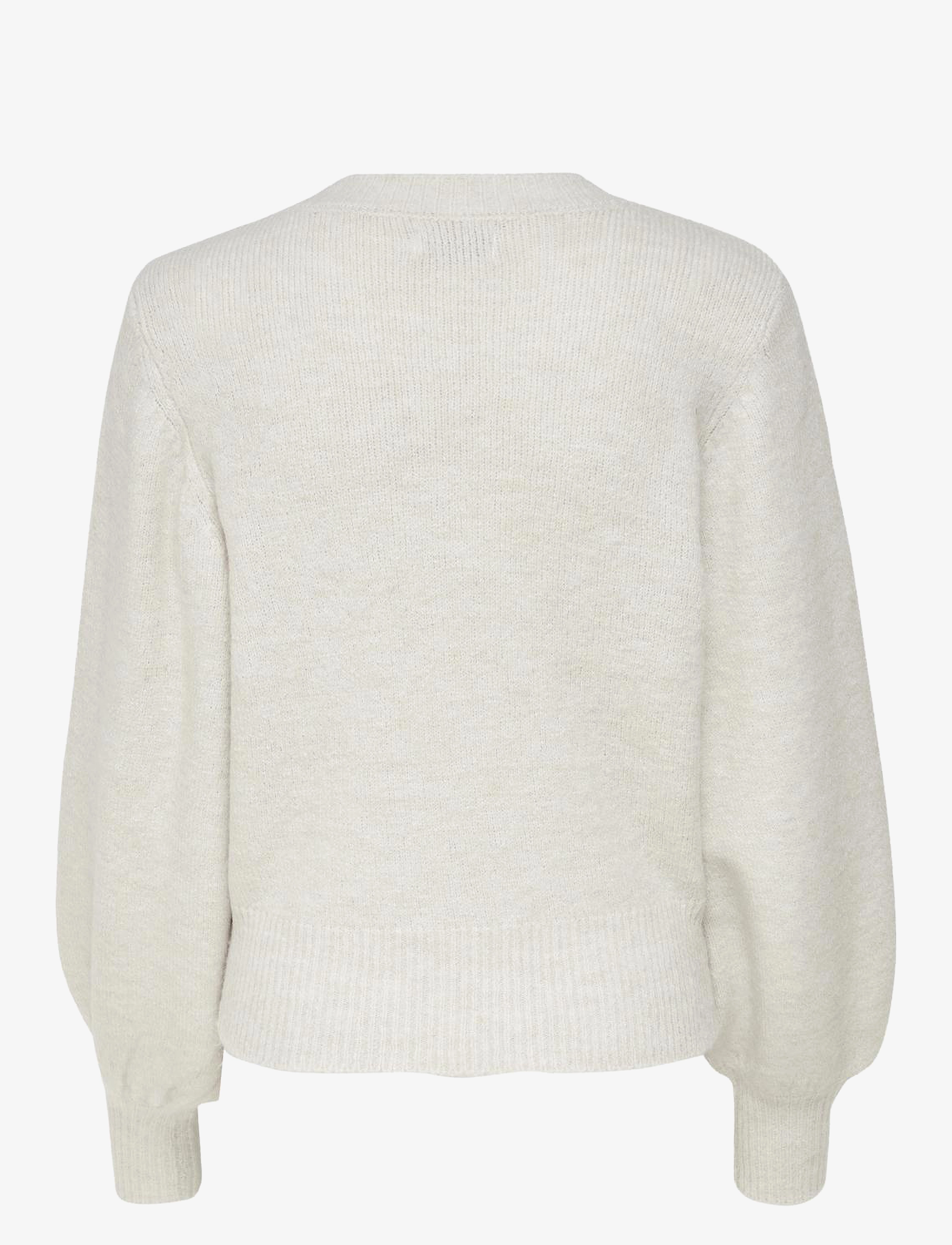 ONLY - ONLELSA L/S PULLOVER KNT NOOS - pumice stone - 2