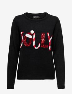ONLXMAS JOLLY L/S PULLOVER KNT, ONLY