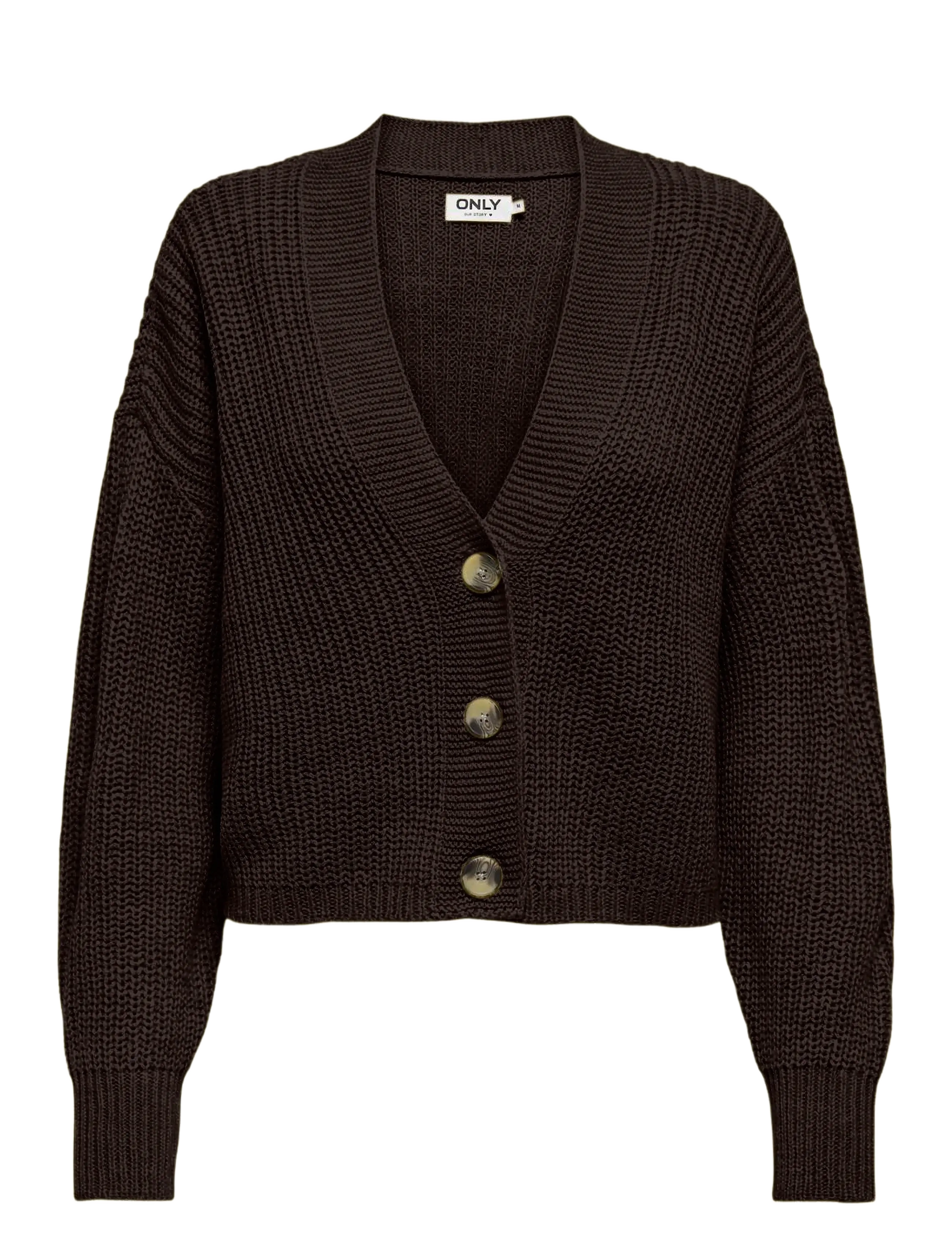 ONLY ONLCAROL NICE L/S CARDIGAN KNT NOOS - Buyers' pick - CHOCOLATE TORTE / brown