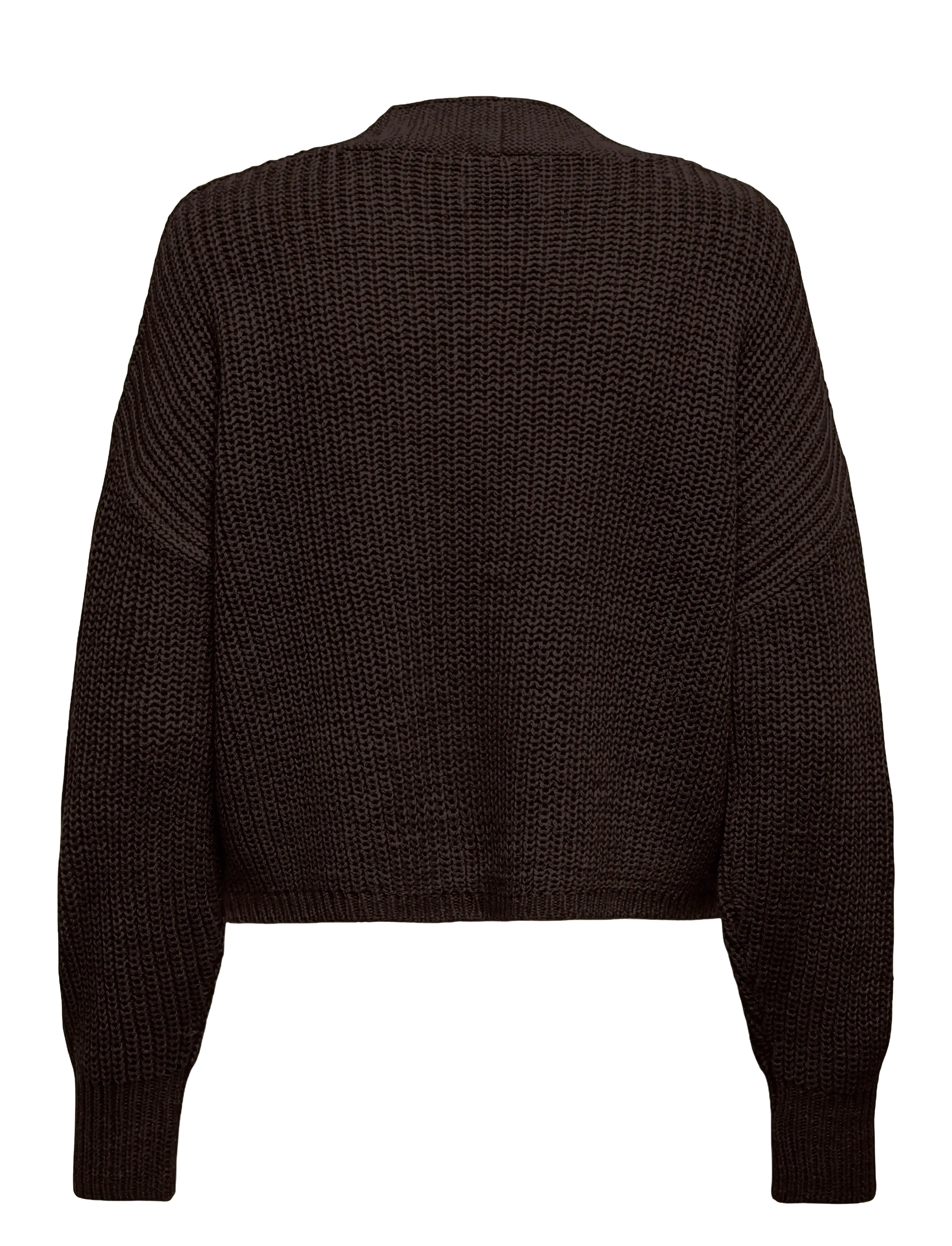 ONLY - ONLCAROL NICE L/S CARDIGAN KNT NOOS - cardigans - chocolate torte - 2