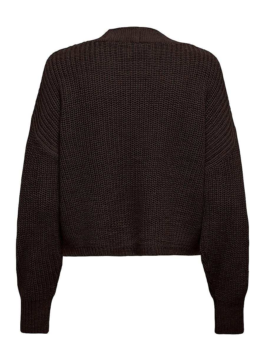 ONLY - ONLCAROL NICE L/S CARDIGAN KNT NOOS - cardigans - chocolate torte - 2