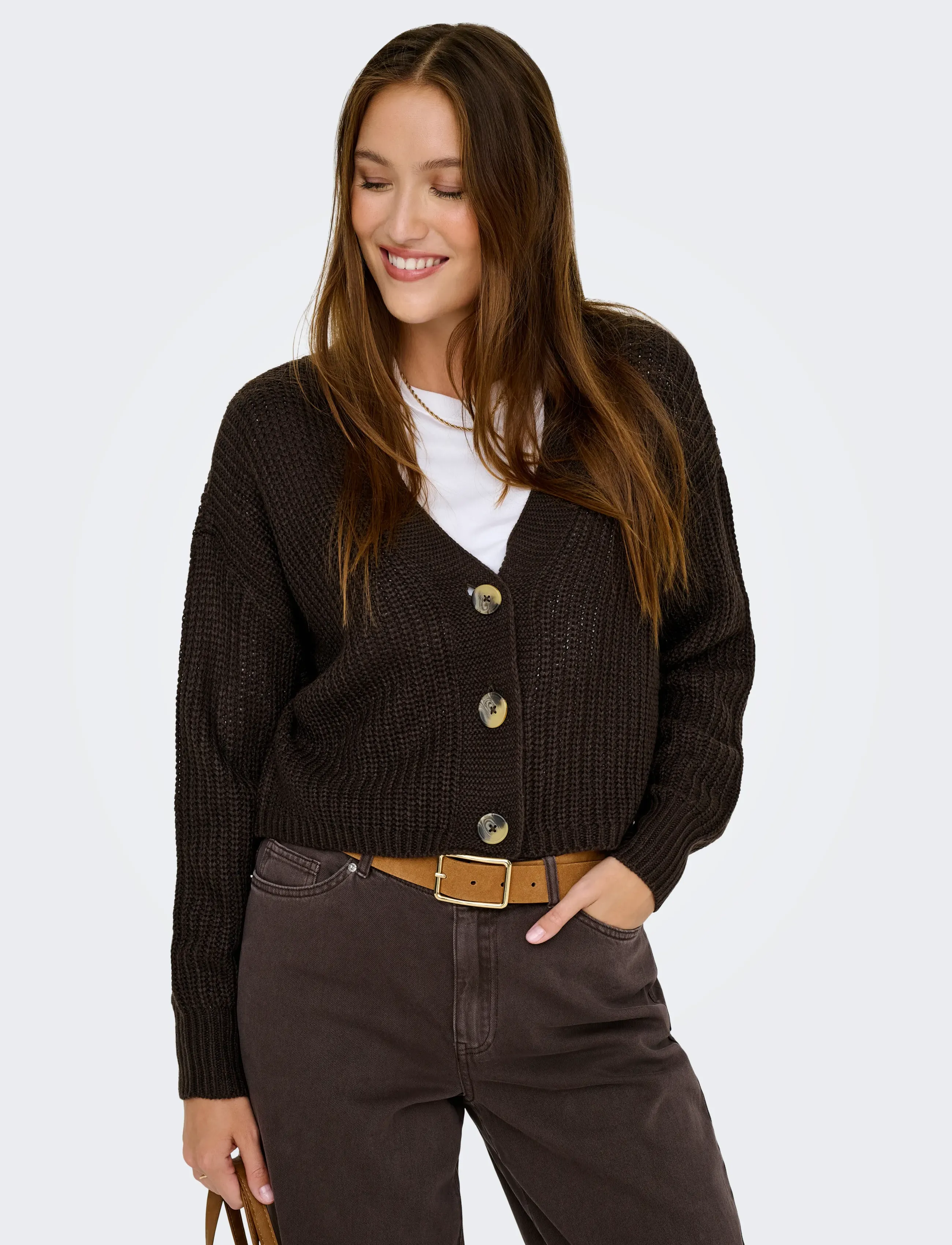 Onlcarol Nice L/S Cardigan Knt Noos 4