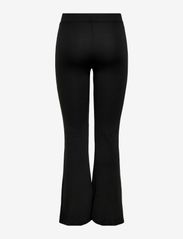 ONLY - ONLFEVER STRETCH FLAIRED PANTS JRS NOOS - trumpettihousut - black - 2