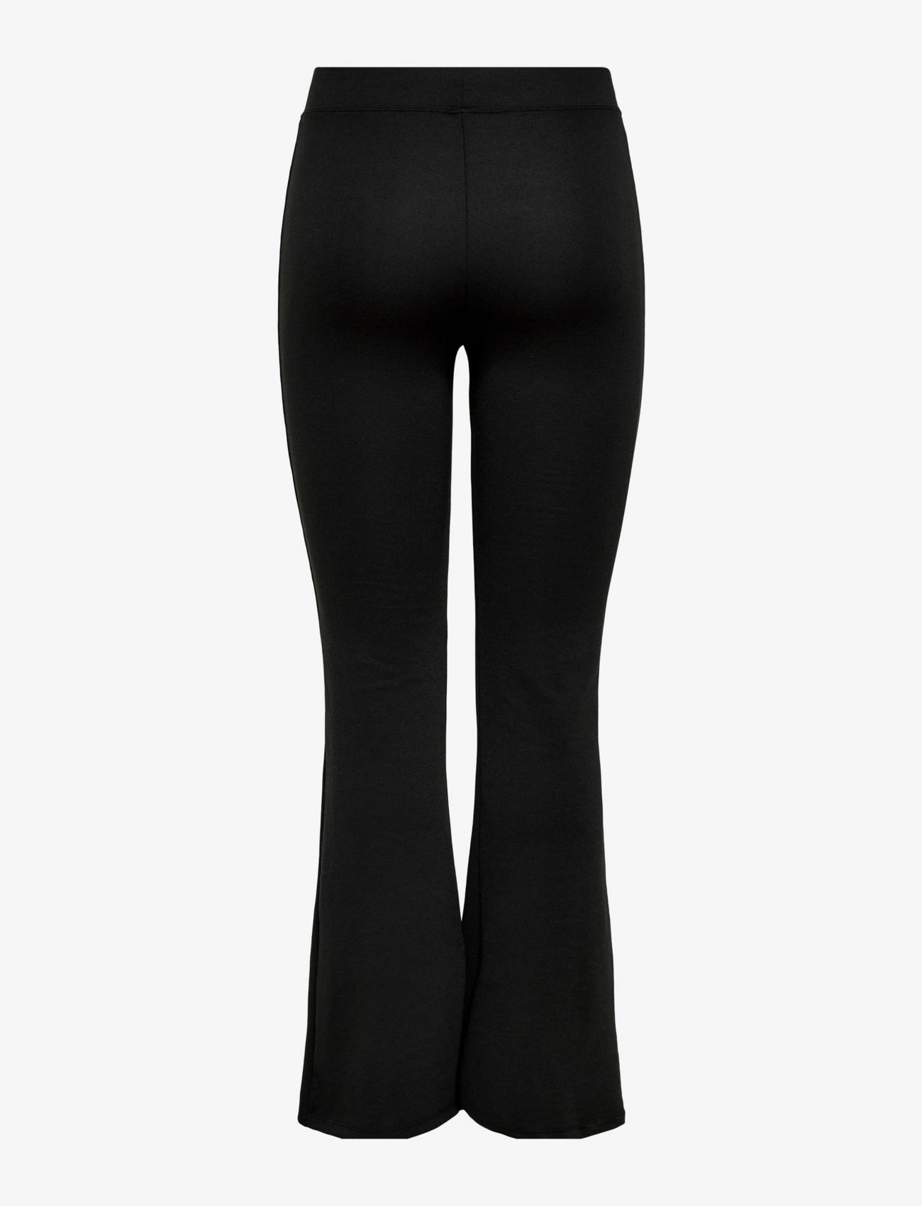 ONLY - ONLFEVER STRETCH FLAIRED PANTS JRS NOOS - die niedrigsten preise - black - 2