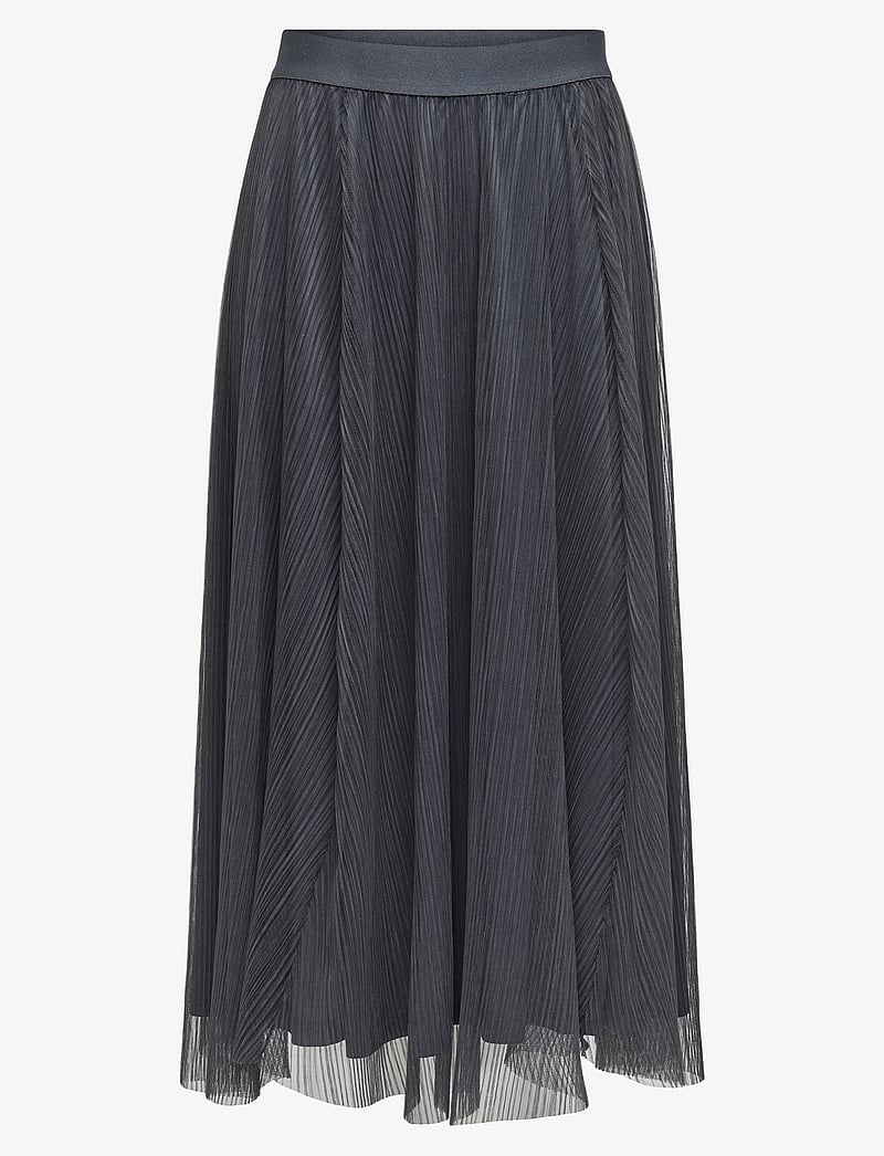 ONLY - ONLLAVINA SKIRT JRS NOOS - faltenröcke - asphalt - 1