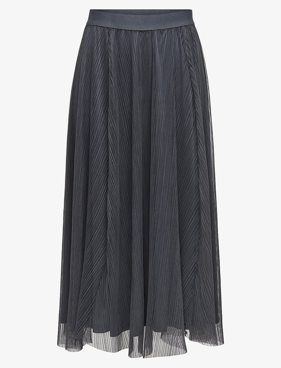 ONLY - ONLLAVINA SKIRT JRS NOOS - faltenröcke - asphalt - 1