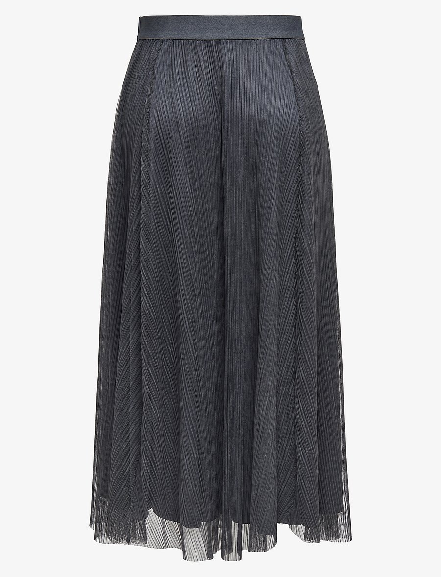 ONLY - ONLLAVINA SKIRT JRS NOOS - faltenröcke - asphalt - 2