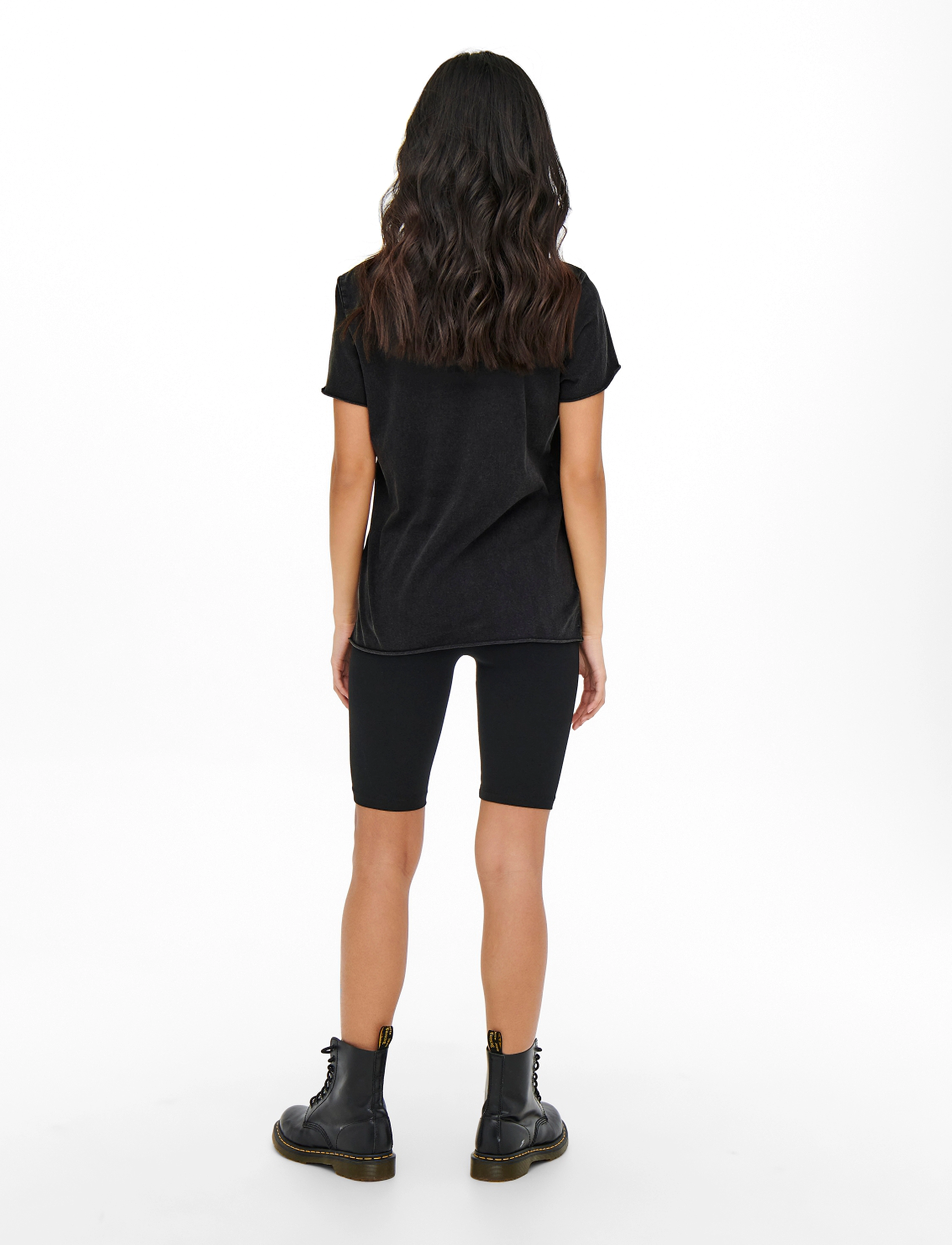 ONLY - ONLLUCY LIFE REG S/S TOP JRS NOOS - stuttermarbolir - black - 3