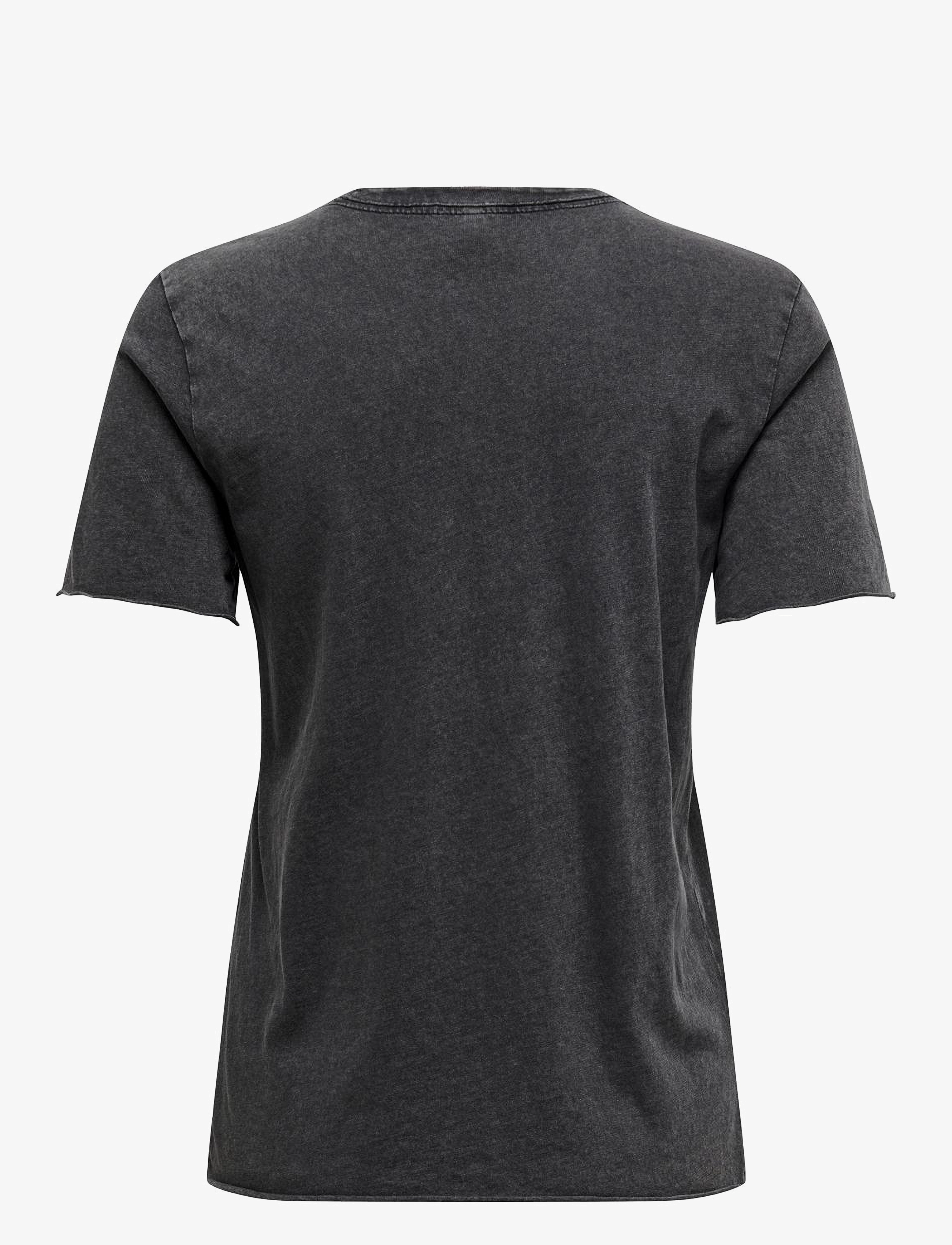 ONLY - ONLLUCY LIFE REG S/S TOP JRS NOOS - stuttermarbolir - black - 2