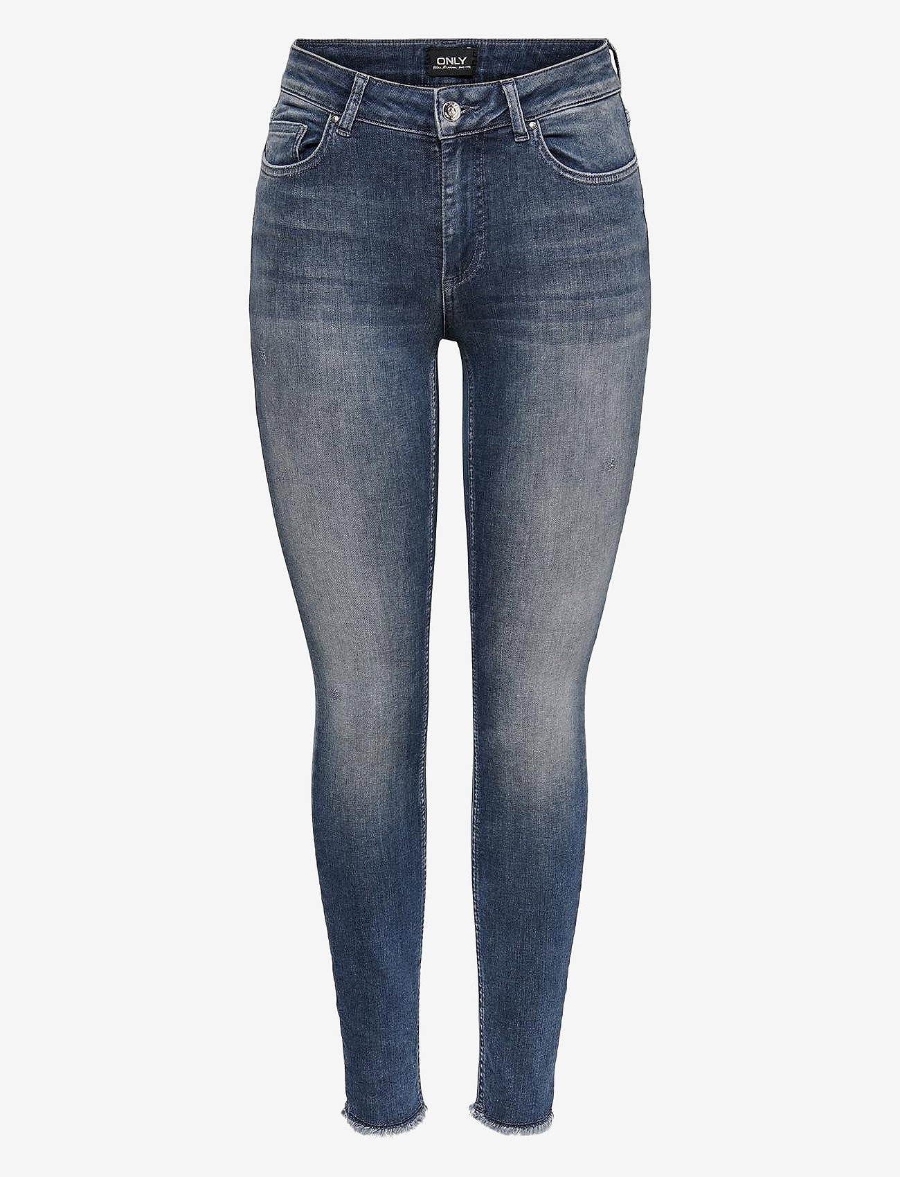ONLY - ONLBLUSH MID SK ANK RW REA422 NOOS - skinny jeans - special blue grey denim - 0