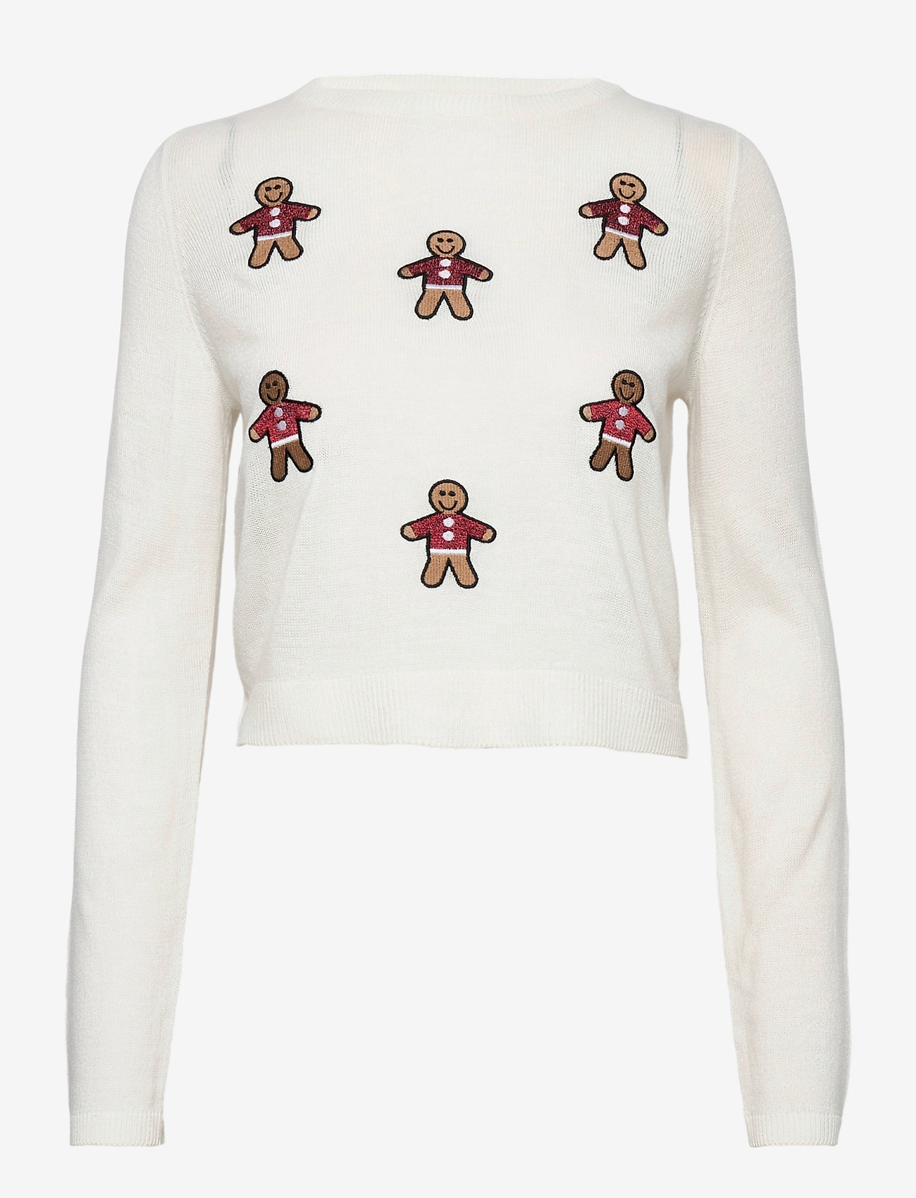 ONLY - ONLXMAS COOKIE L/S PULLOVER KNT - cloud dancer - 0