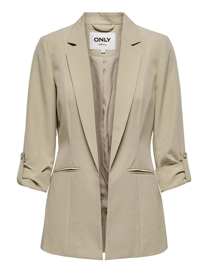 ONLY - ONLKAYLE-ORLEEN 3/4 BLAZER TLR NOOS - einreihige blazer - oxford tan - 1