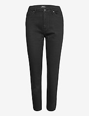 ONLY - ONLEMILY HW STR CRP ANK RAW MAE034 - raka jeans - black denim - 0