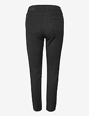 ONLY - ONLEMILY HW STR CRP ANK RAW MAE034 - raka jeans - black denim - 1