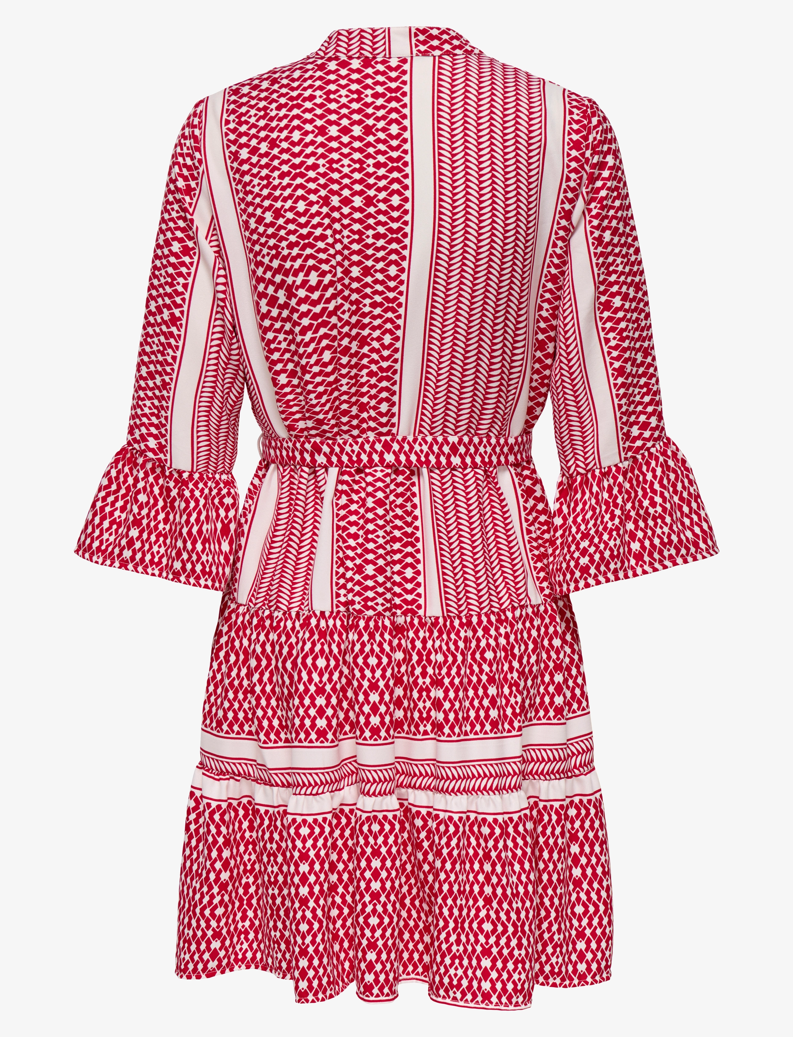 ONLY - ONLATHENA LIFE 3/4 SHORT DRESS WVN NOOS - vasarinės suknelės - salsa - 2