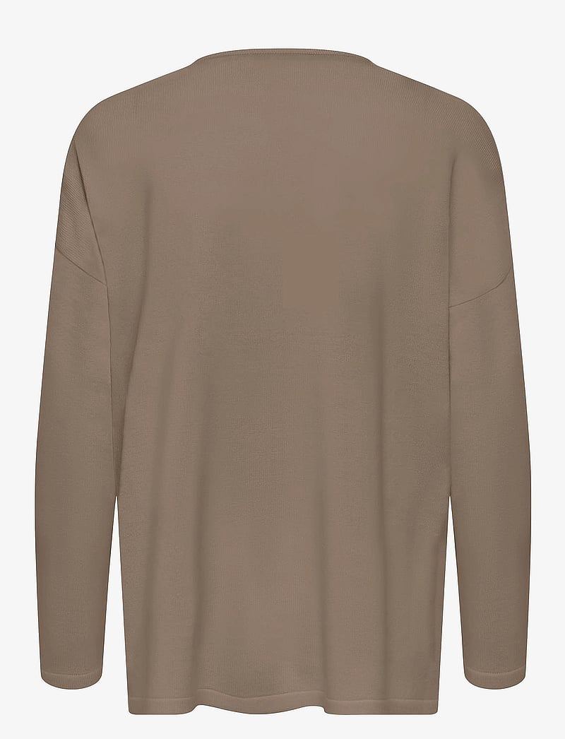 ONLY - ONLAMALIA LS V-NECK CC KNT - långärmade toppar - malt ball - 2