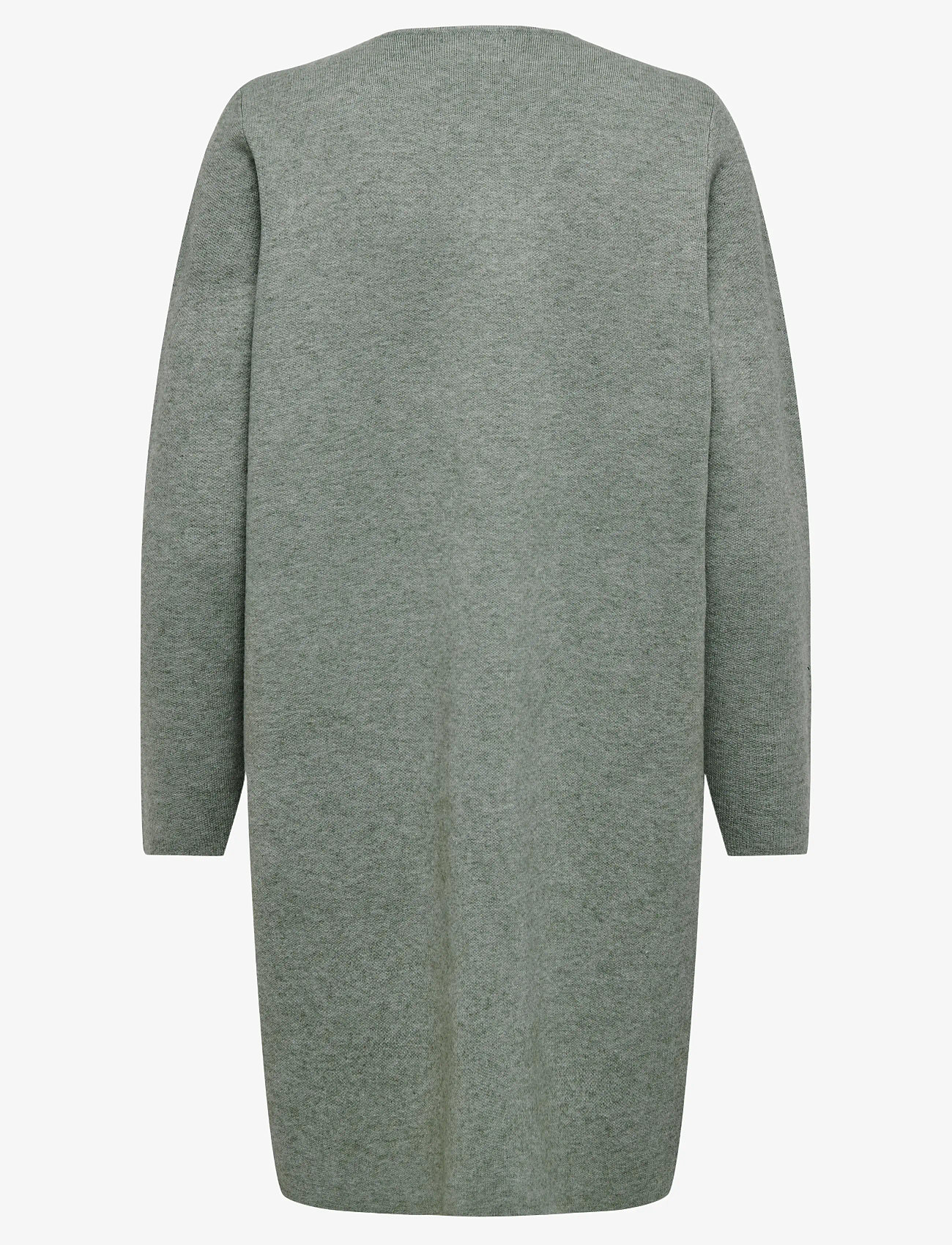ONLY - ONLRIVER L/S LONG CARDIGAN KNT NOOS - cardigans - agave green - 2