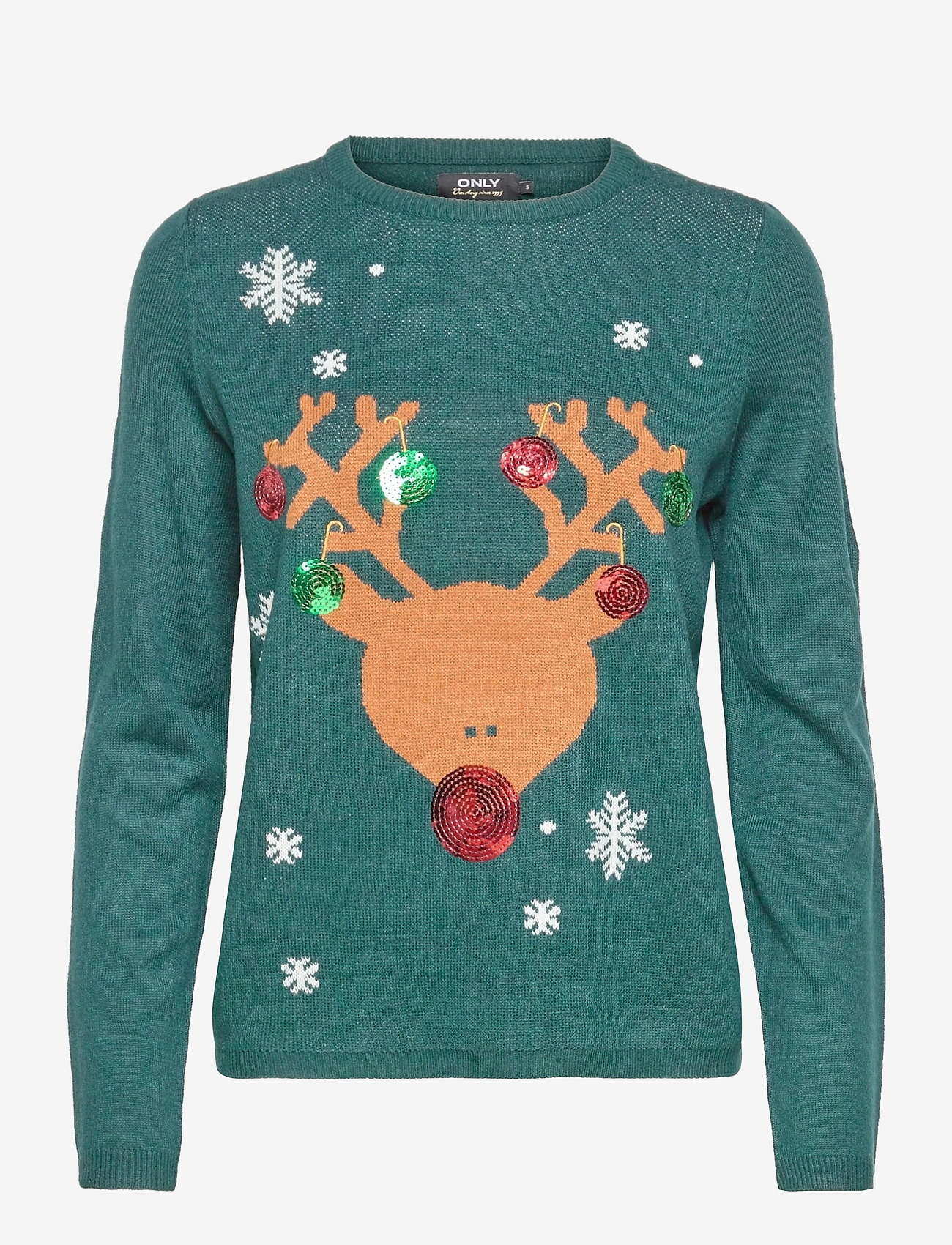 ONLY - ONLXMAS EXCLUSIVE REIND PULLOVER EX KNT - madalaimad hinnad - green gables - 0
