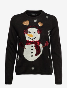 ONLXMAS EXCLUSIVE SNOWMAN PULLOVER KNT, ONLY