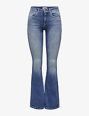 ONLY - ONLBLUSH MID FLARED REA1319 NOOS - utsvängda jeans - medium blue denim - 0