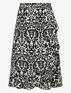 ONLCARLY FLOUNCE LONG SKIRT WVN NOOS, ONLY