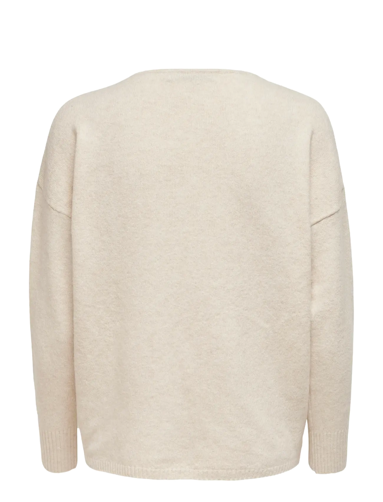 ONLY - ONLRICA L/S V-NECK PULLO KNT NOOS - peysur - birch - 2