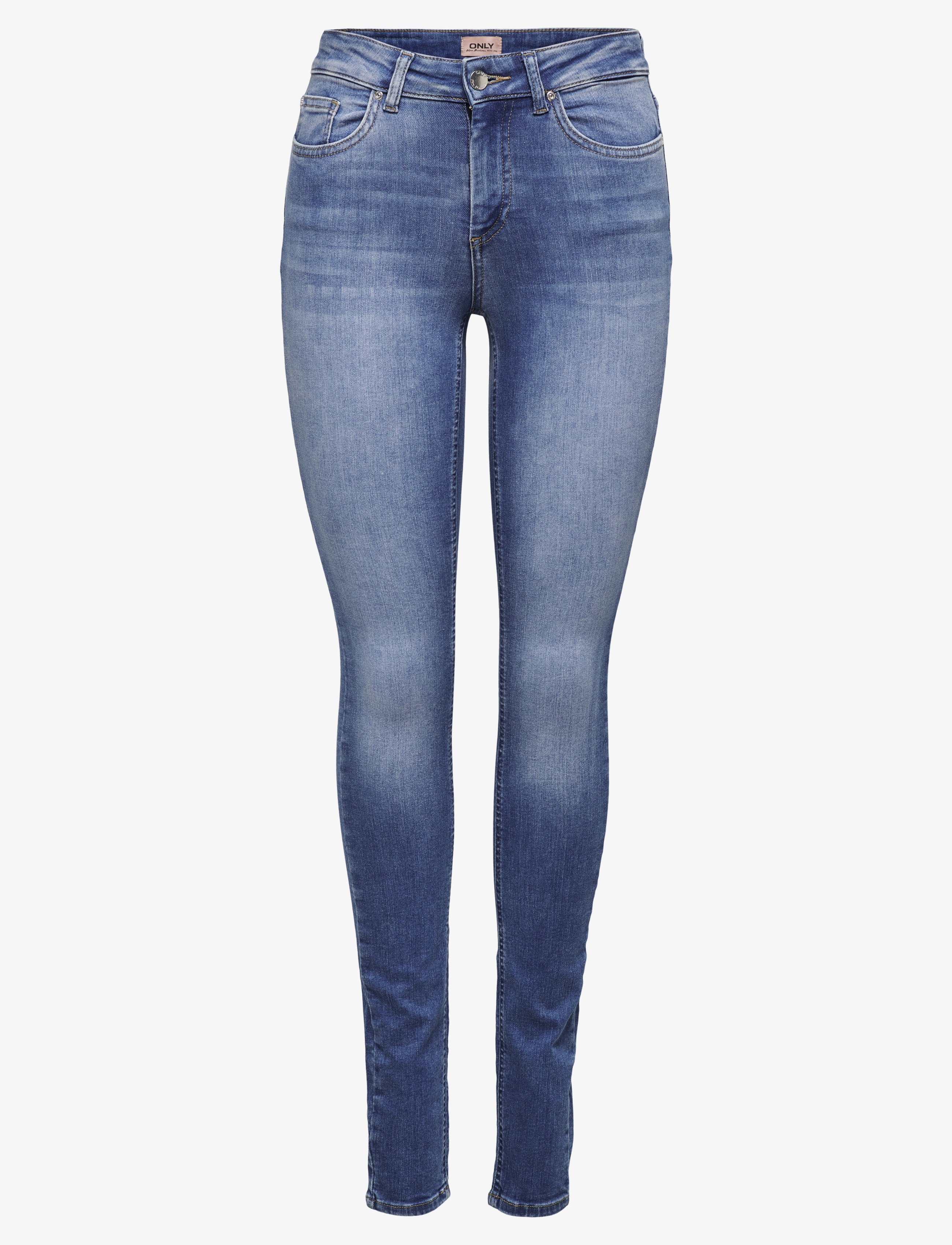 ONLY ONLBLUSH MID SKINNY DNM REA12187 NOOS - Jeans - MEDIUM BLUE DENIM / blue