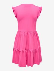 ONLY - ONLMAY CAP SLEEV FRIL DRESS JRS NOOS - de laveste prisene - shocking pink - 1