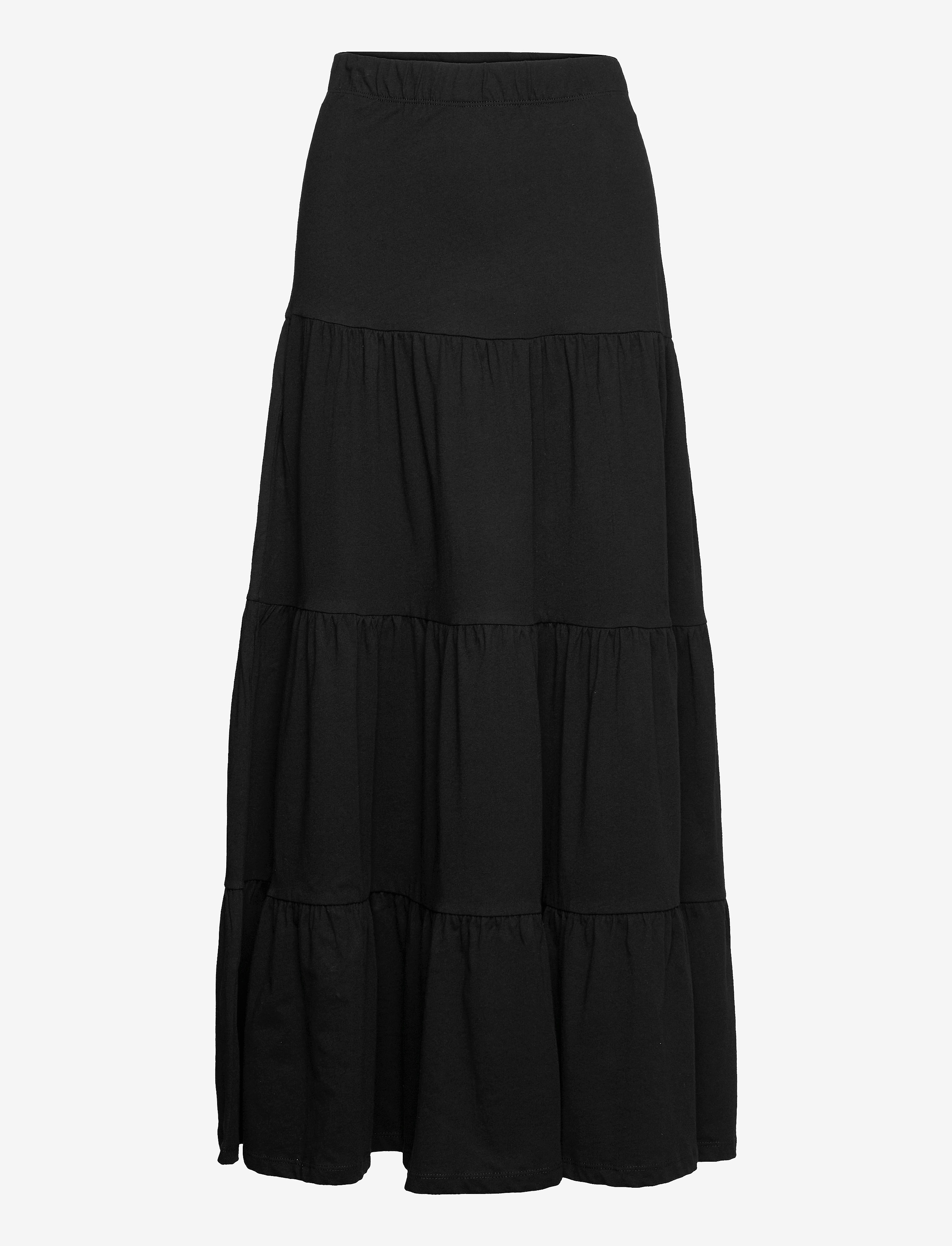 ONLMAY LIFE MAXI SKIRT JRS - BLACK