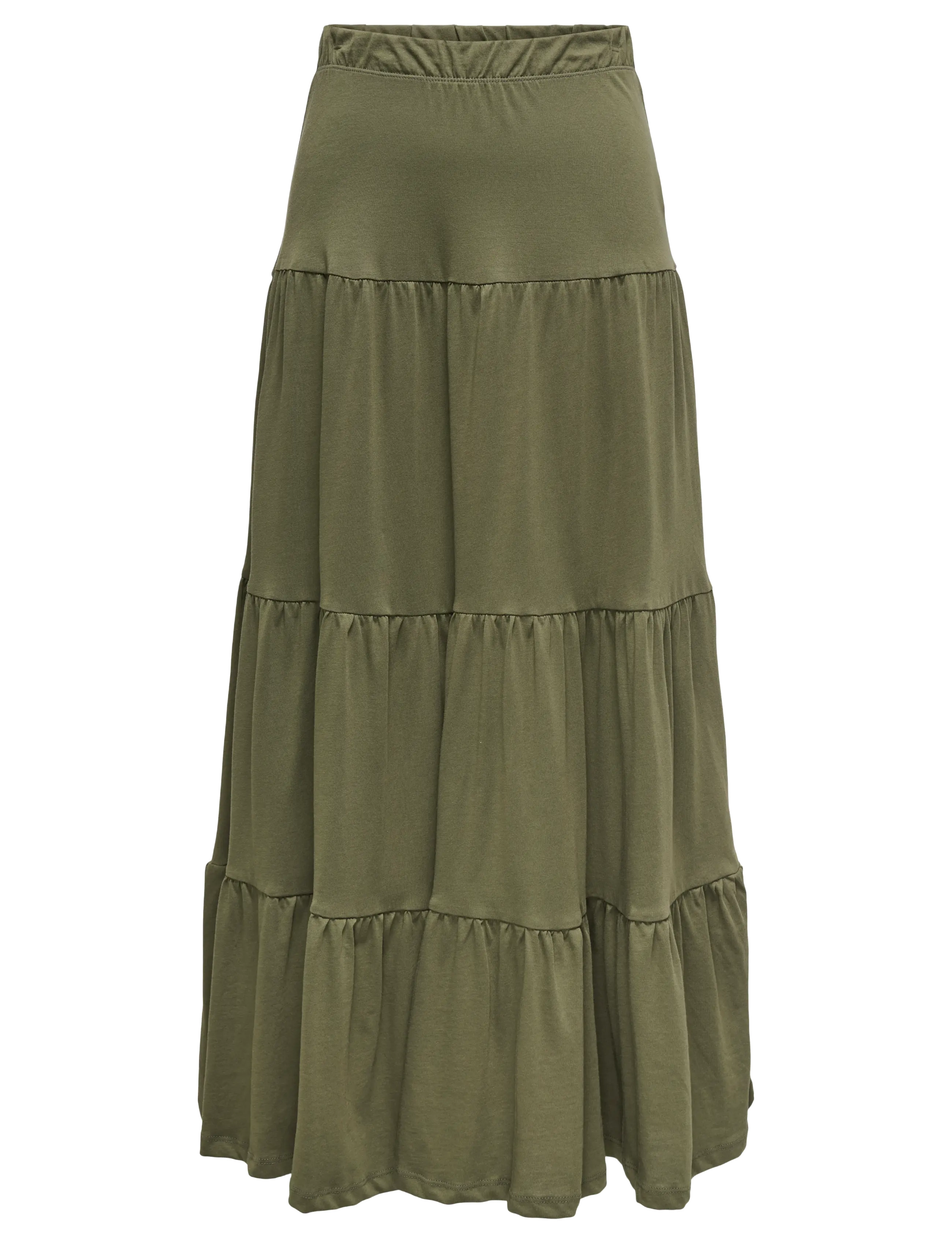 ONLY Onlmay Life Maxi Rock Jrs Grün - XS - Damen