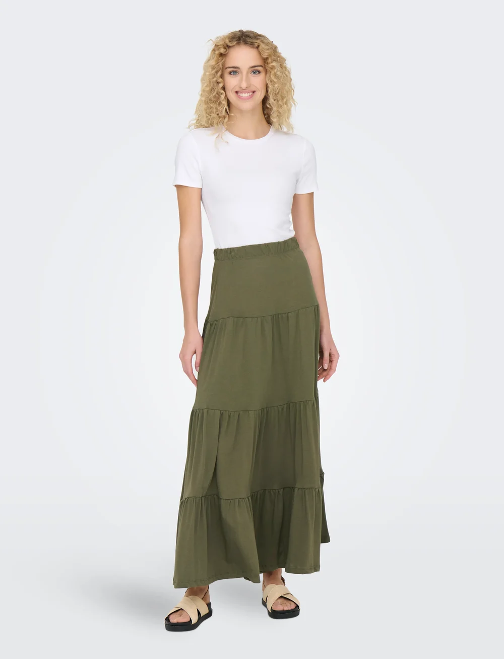 ONLY - ONLMAY LIFE MAXI SKIRT JRS NOOS - maxi nederdele - kalamata - 4
