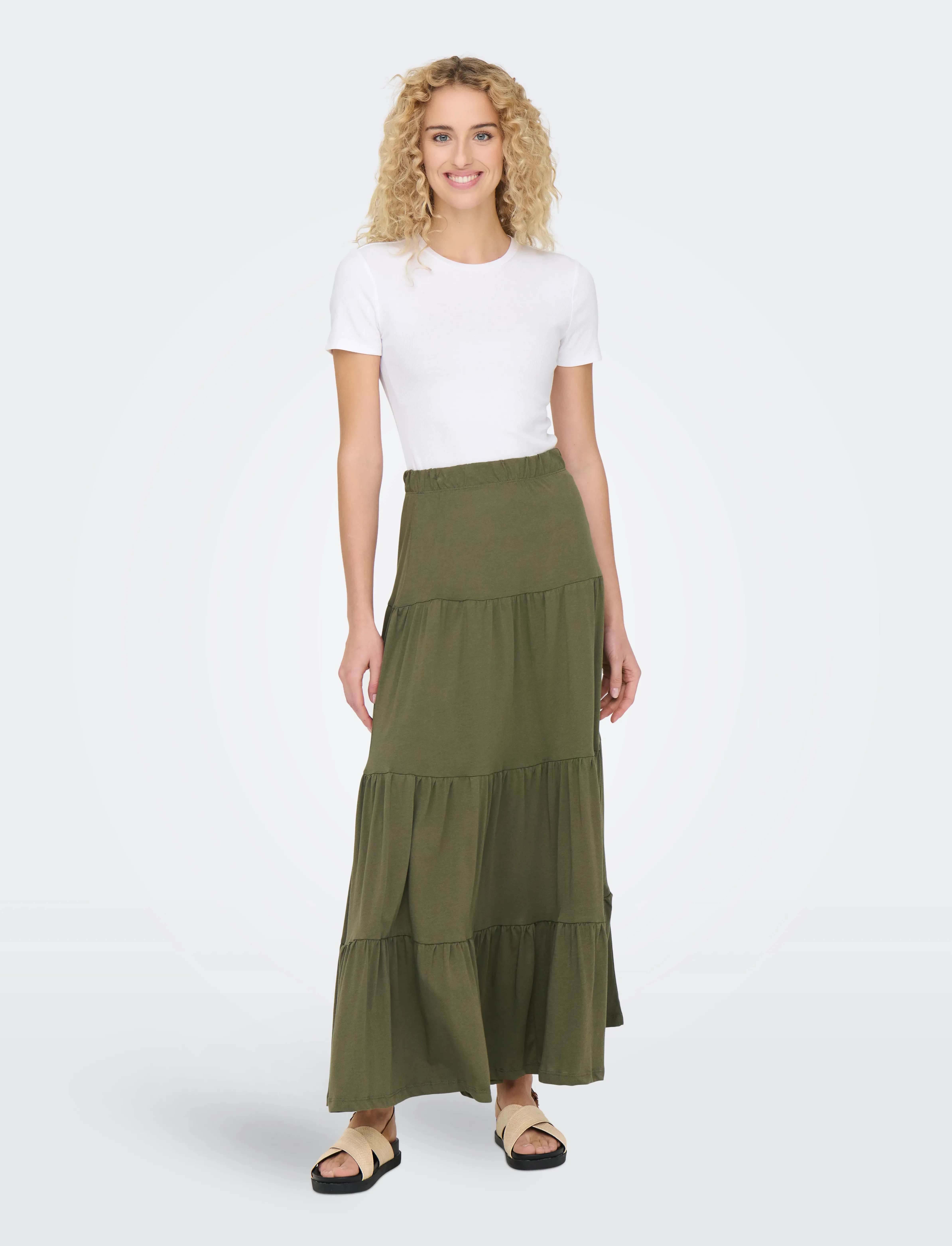 ONLY - ONLMAY LIFE MAXI SKIRT JRS NOOS - maxikjolar - kalamata - 4