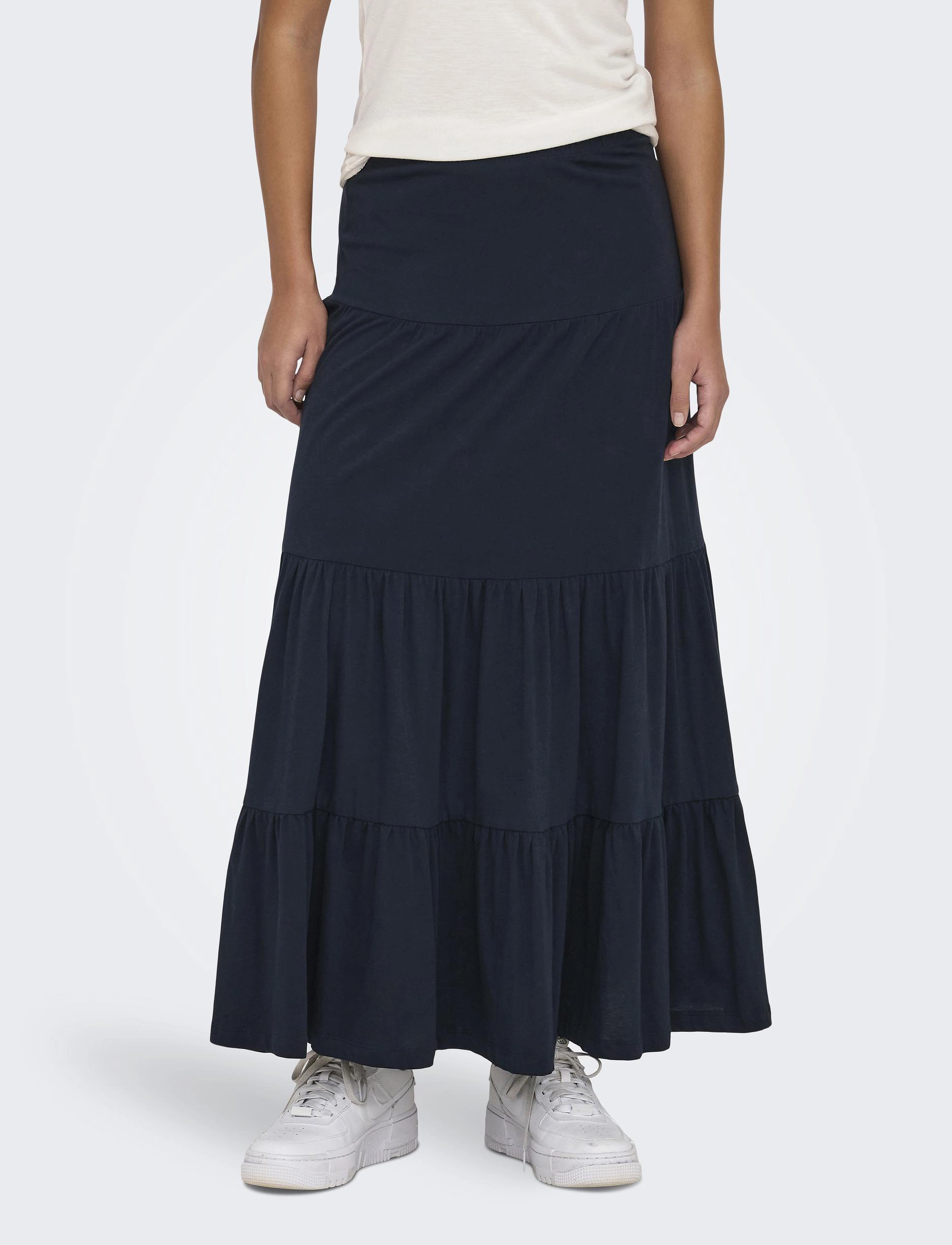 ONLY ONLMAY LIFE MAXI SKIRT JRS NOOS - Maxi Röcke - NIGHT SKY / navy