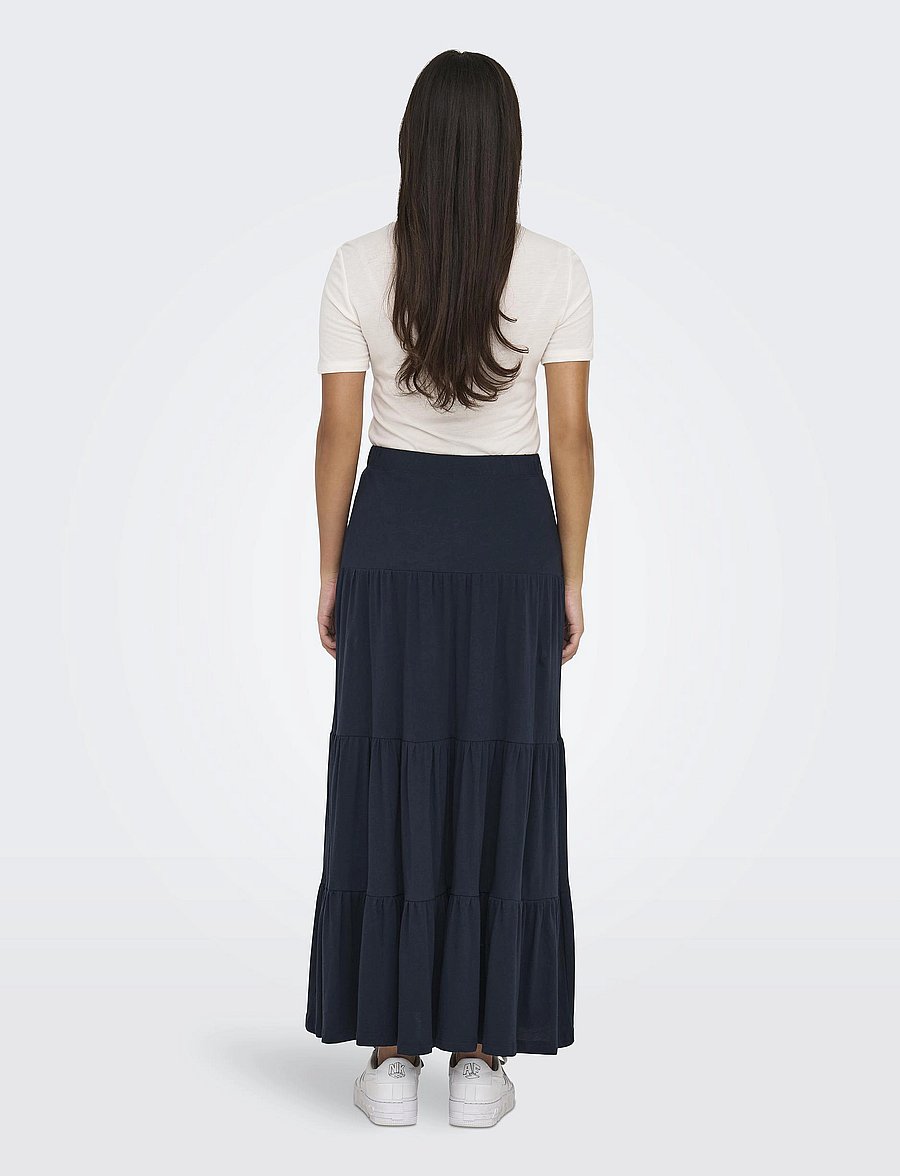 ONLY - ONLMAY LIFE MAXI SKIRT JRS - maksiseelikud - night sky - 3
