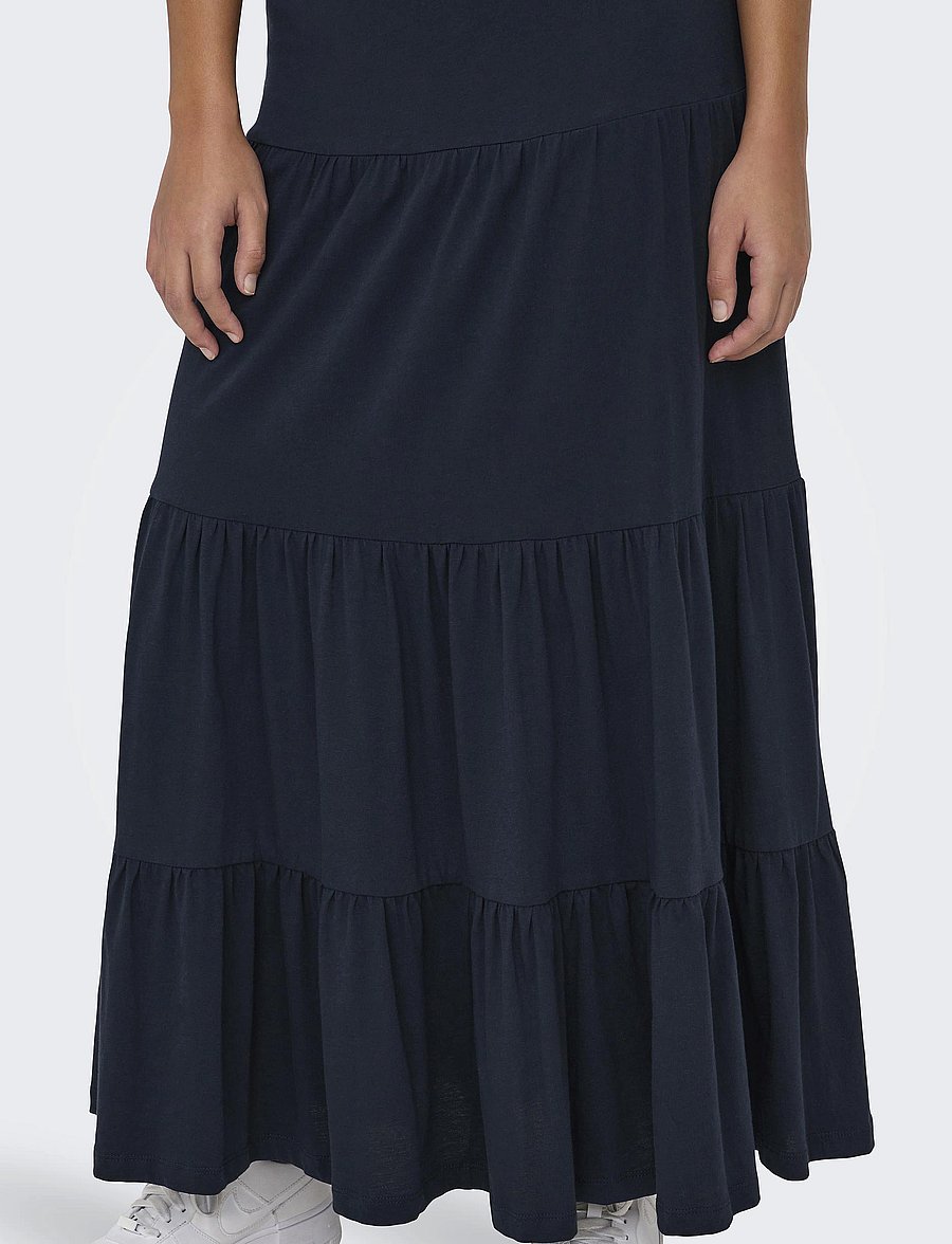 ONLY - ONLMAY LIFE MAXI SKIRT JRS - maksiseelikud - night sky - 5