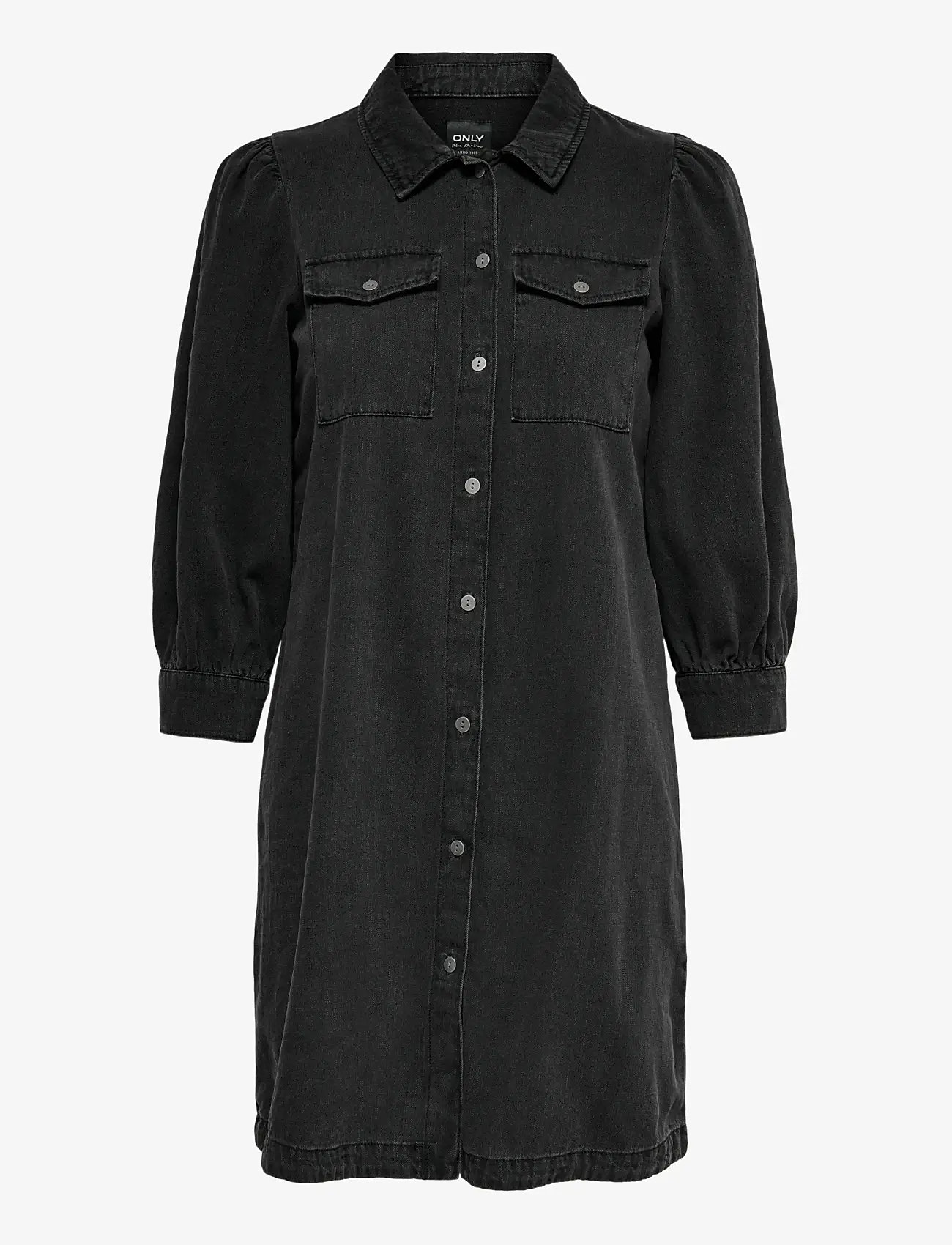 ONLY - ONLFELICA DNM DRESS NOOS - skjortekjoler - washed black - 1