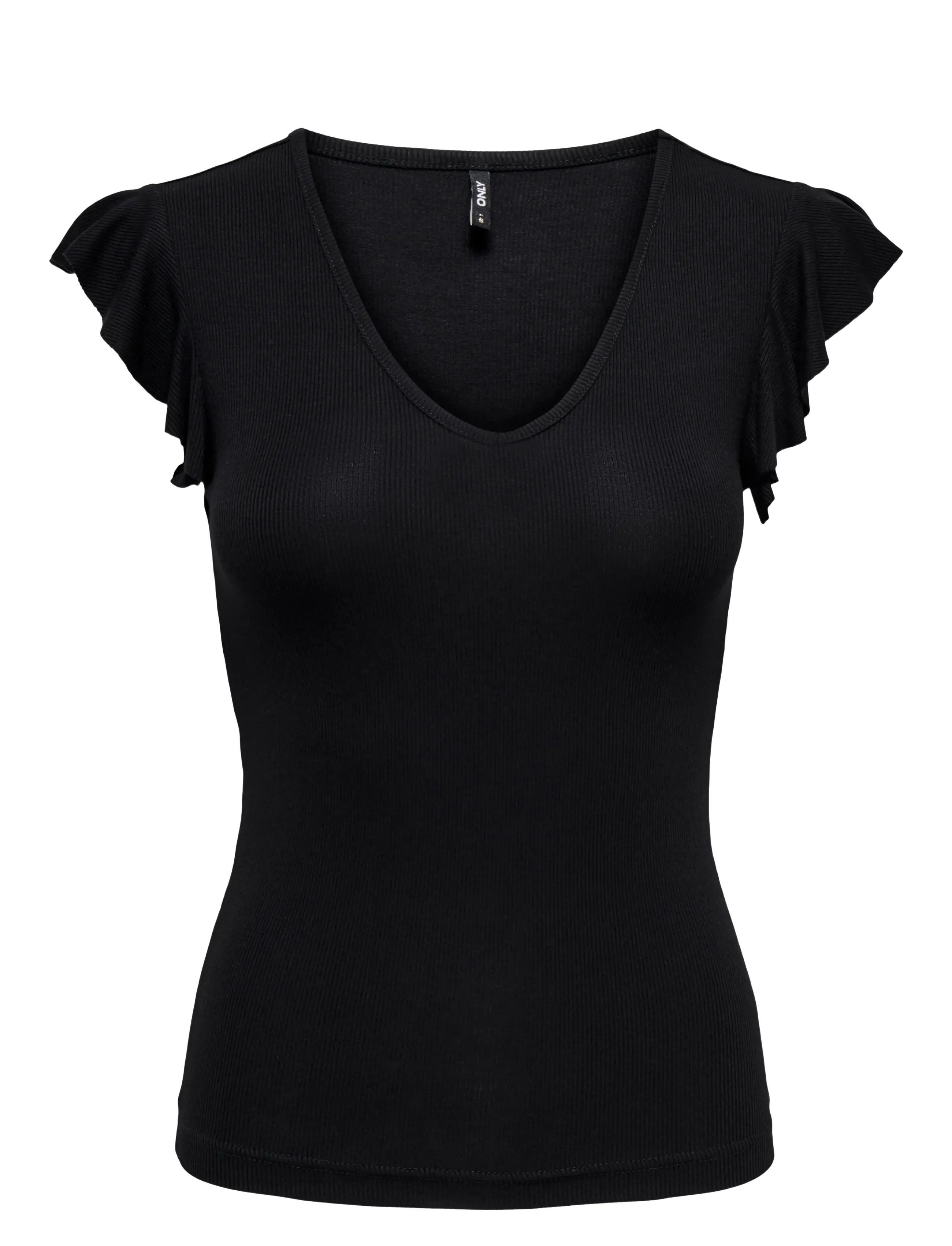 ONLBELIA CAP SLEEVE TOP JRS NOOS - BLACK