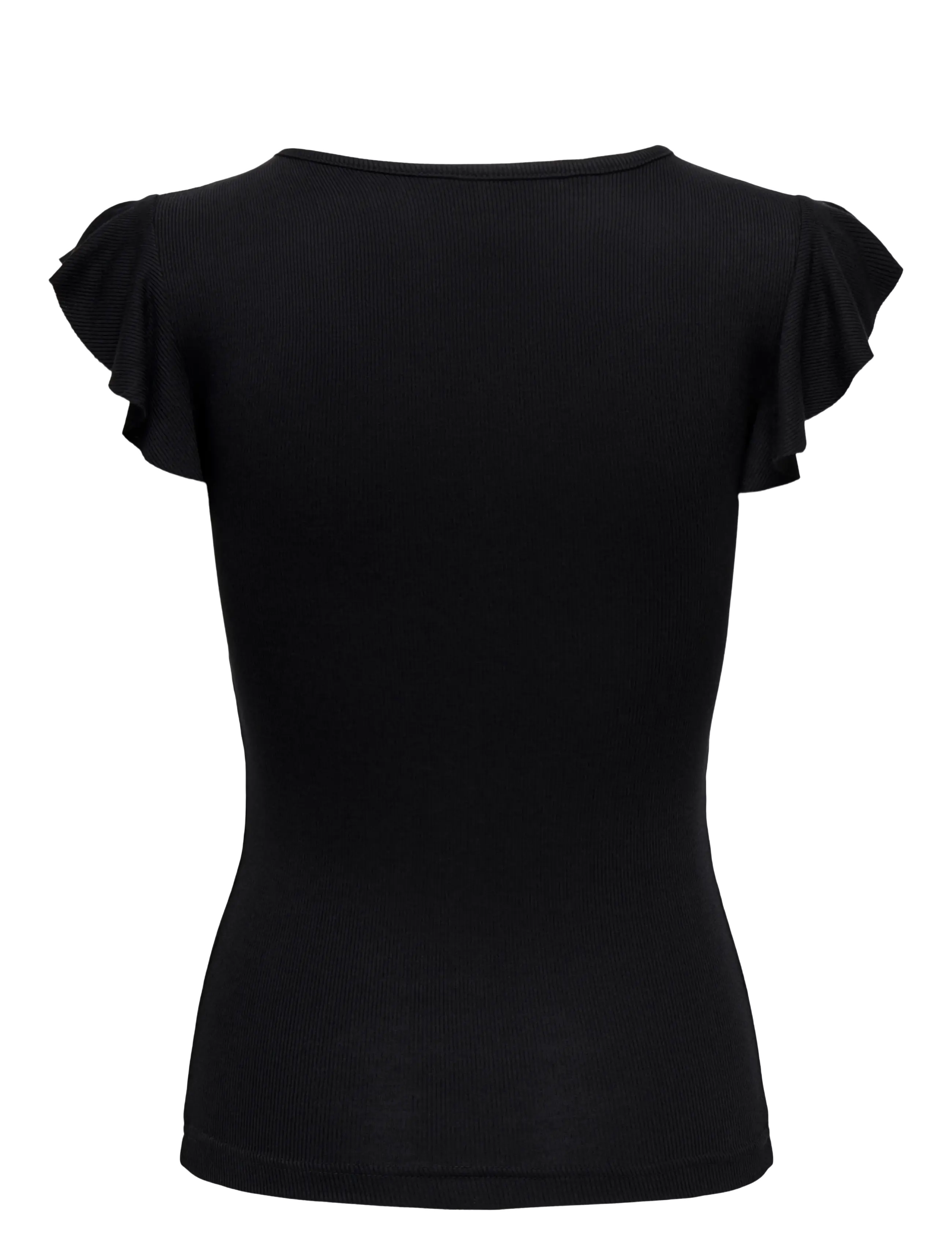 ONLY - ONLBELIA CAP SLEEVE TOP JRS NOOS - t-shirts - black - 2