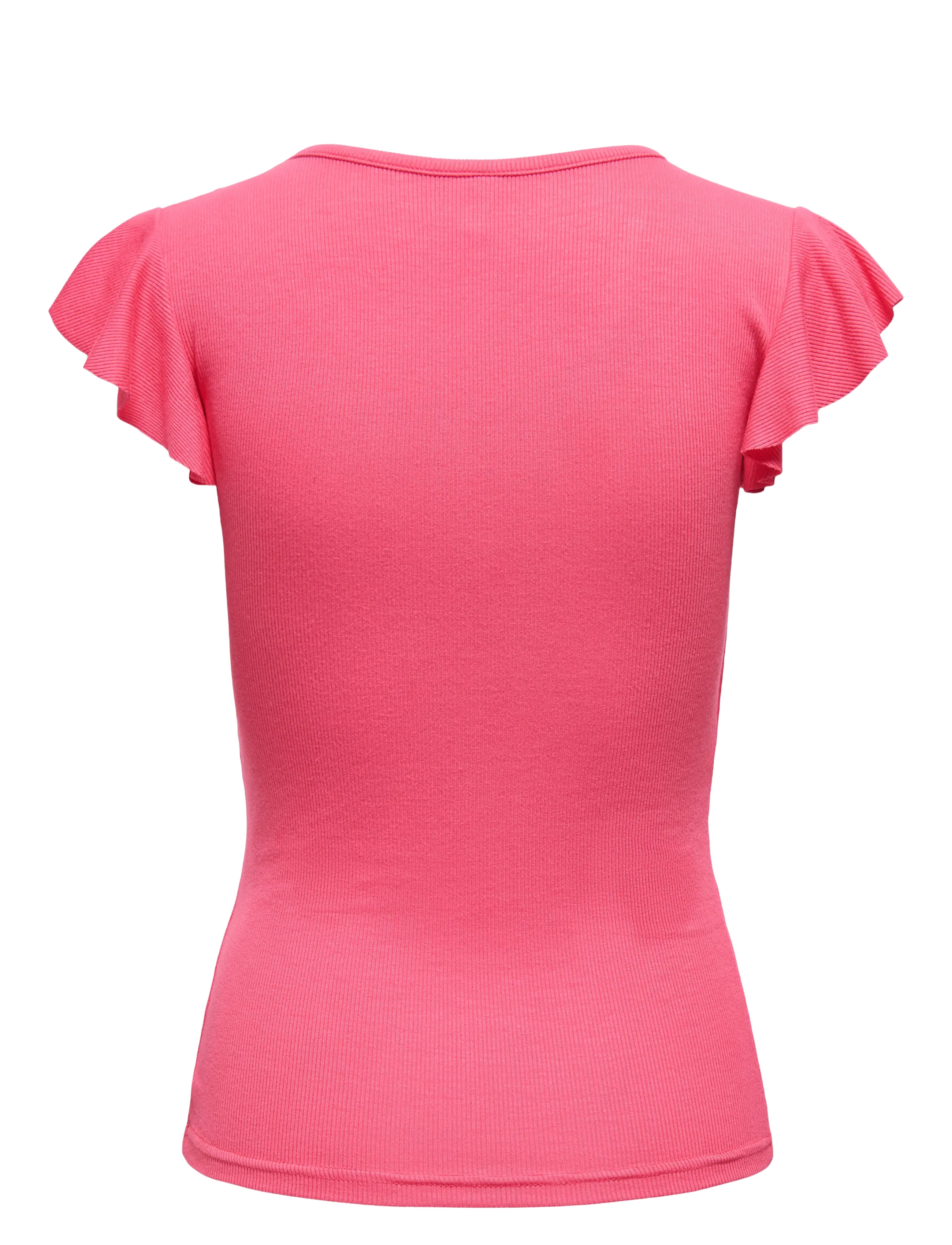 ONLY - ONLBELIA CAP SLEEVE TOP JRS NOOS - t-särgid - camellia rose - 2