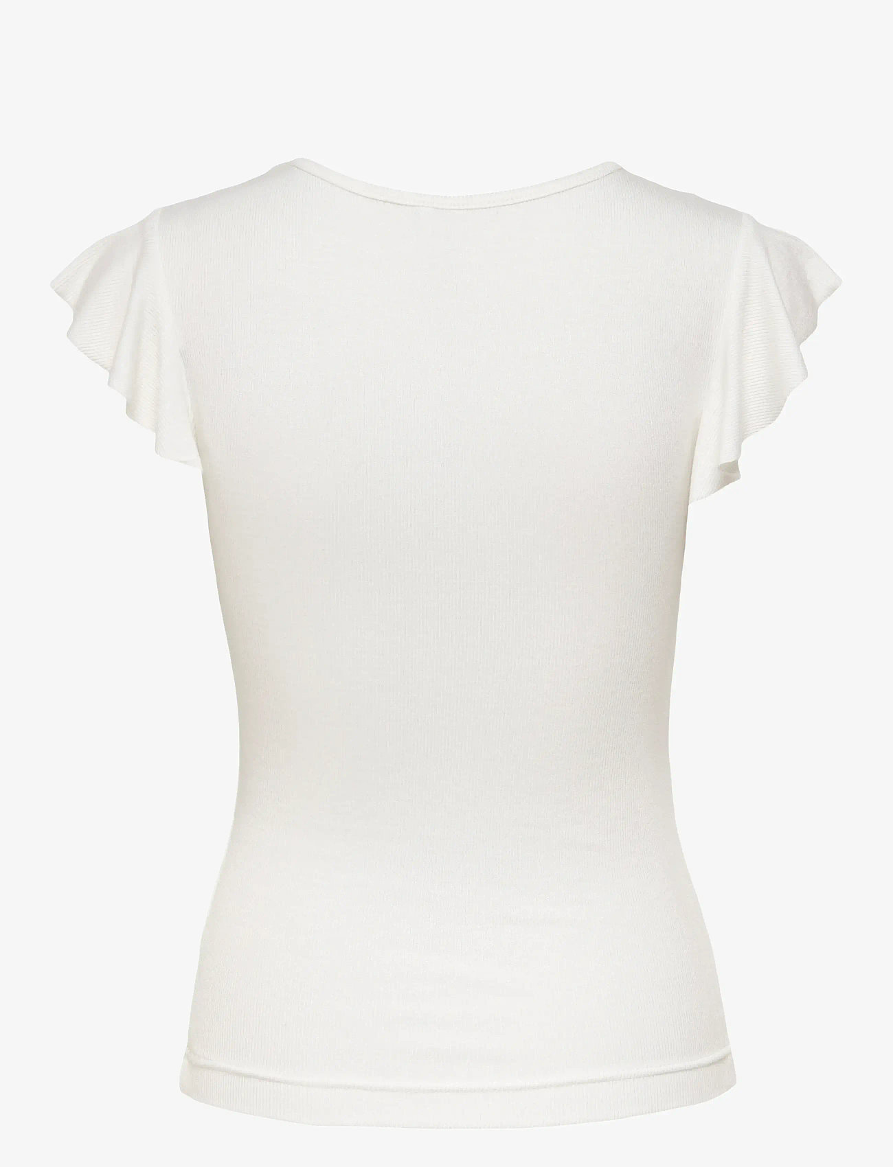ONLY - ONLBELIA CAP SLEEVE TOP JRS NOOS - t-shirts - cloud dancer - 2