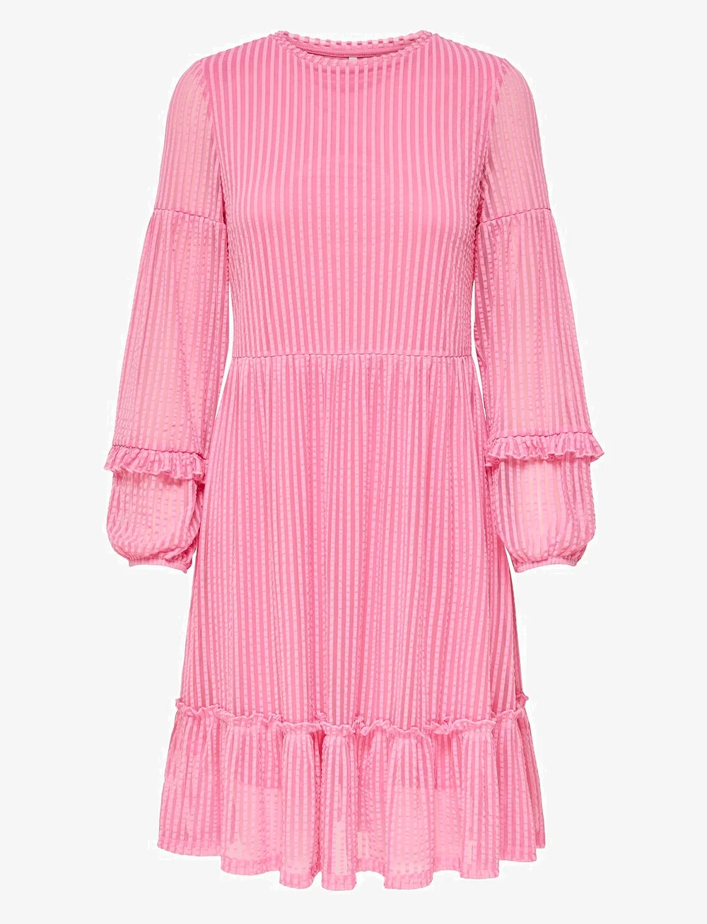ONLY - ONLNAJA L/S BALOON DRESS CS JRS - konfirmationstøj - sachet pink - 1