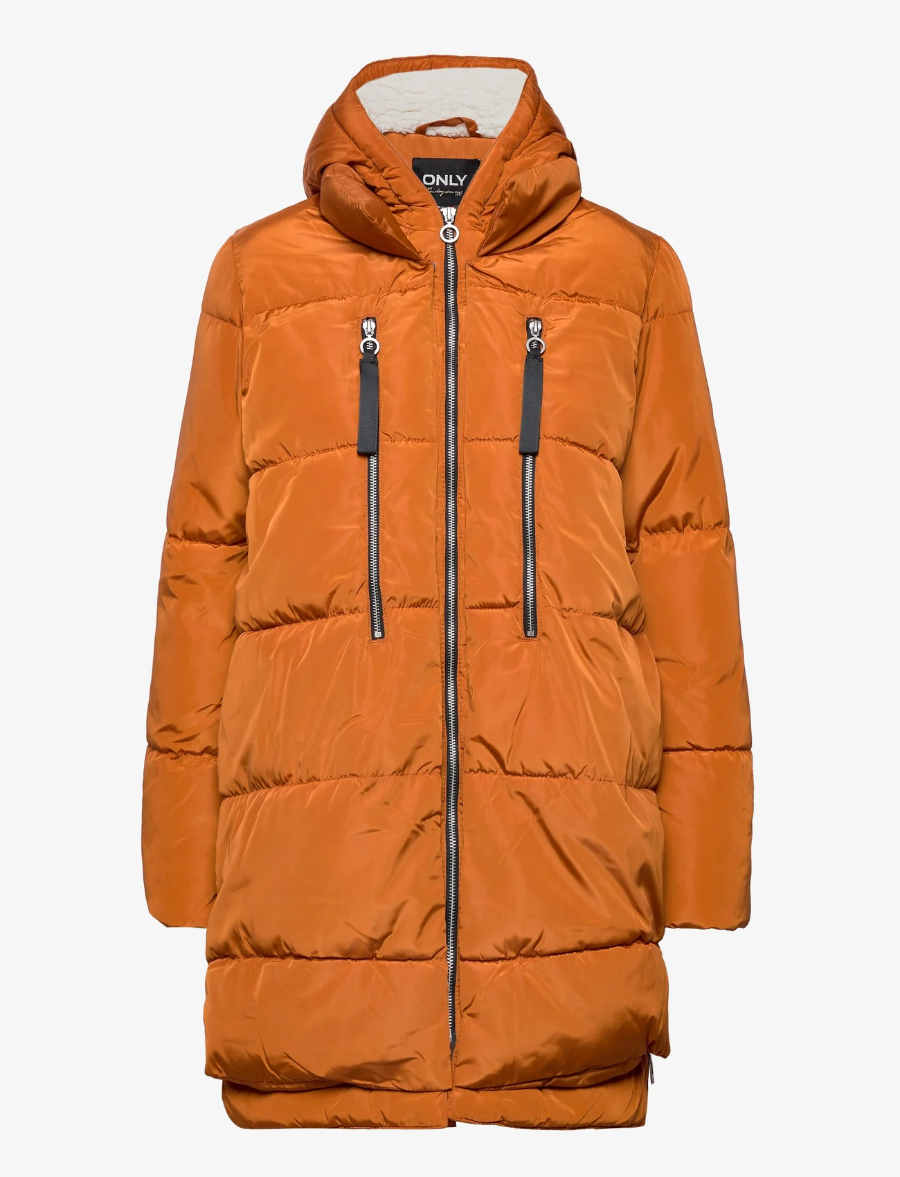 ONLY - ONLNORA LONG PUFFER COAT CC OTW - vinterjakker - leather brown - 0