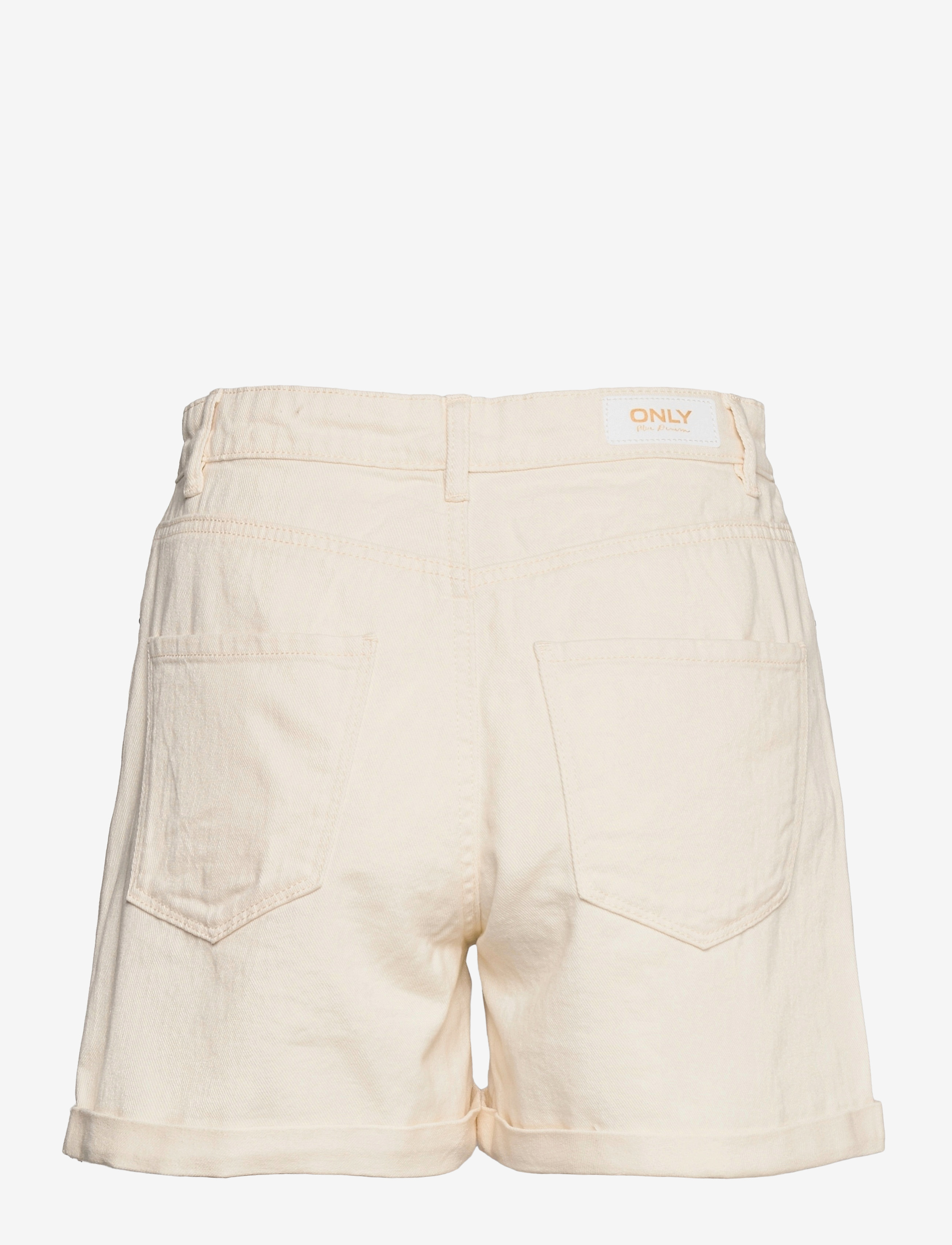 ONLY - ONLVEGA HW MOM DNM SHORTS NOOS - džinsa šorti - ecru - 2