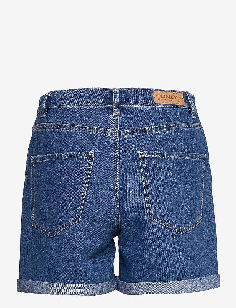 ONLY - ONLVEGA HW MOM DNM SHORTS NOOS - lühikesed teksapüksid - medium blue denim - 2