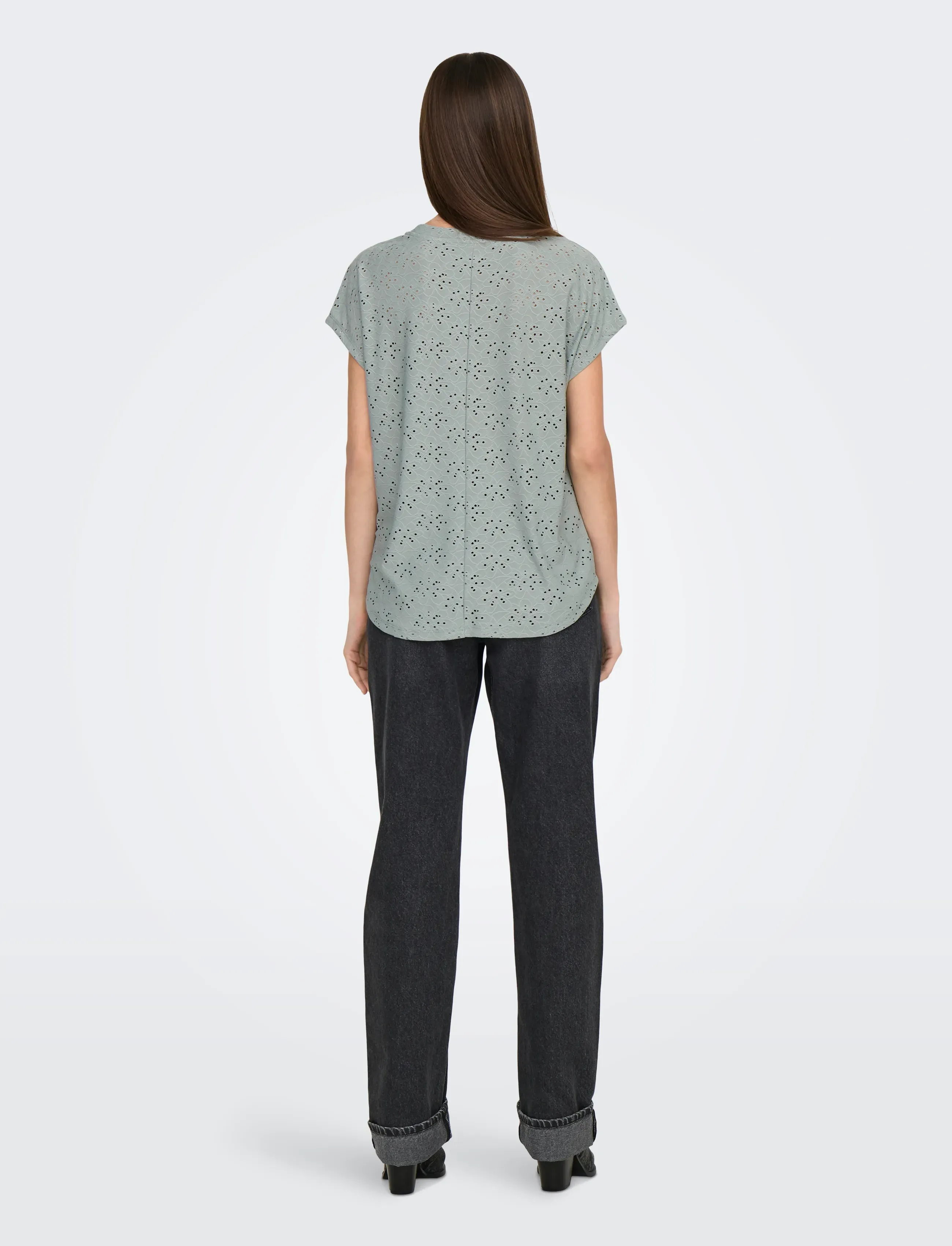 ONLY - ONLSMILLA S/S TOP JRS NOOS - kortærmede bluser - abyss - 3