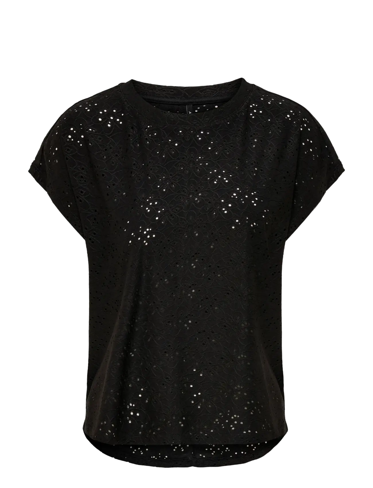ONLSMILLA S/S TOP JRS NOOS - BLACK